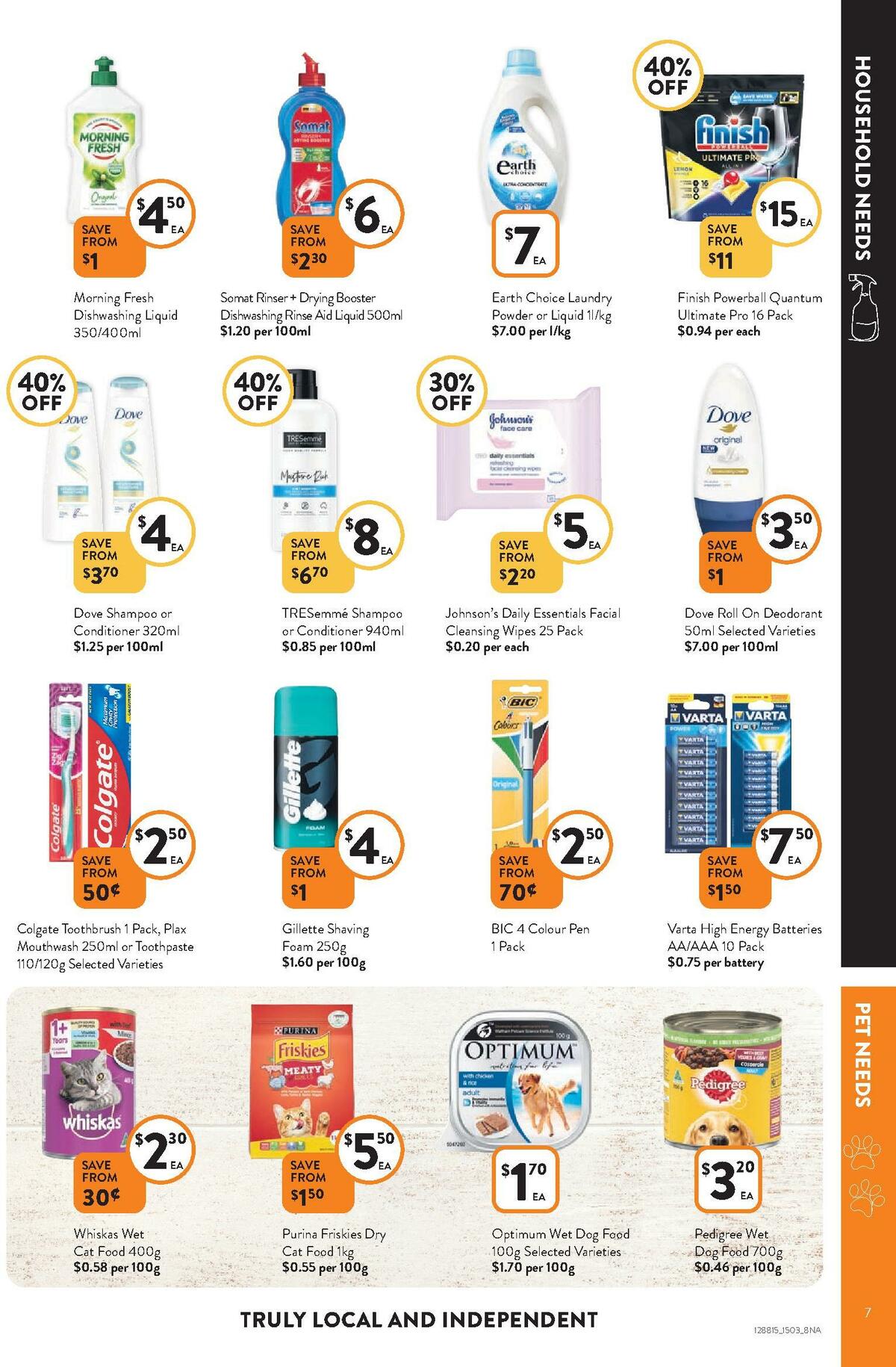 FoodWorks Catalogues from 15 March