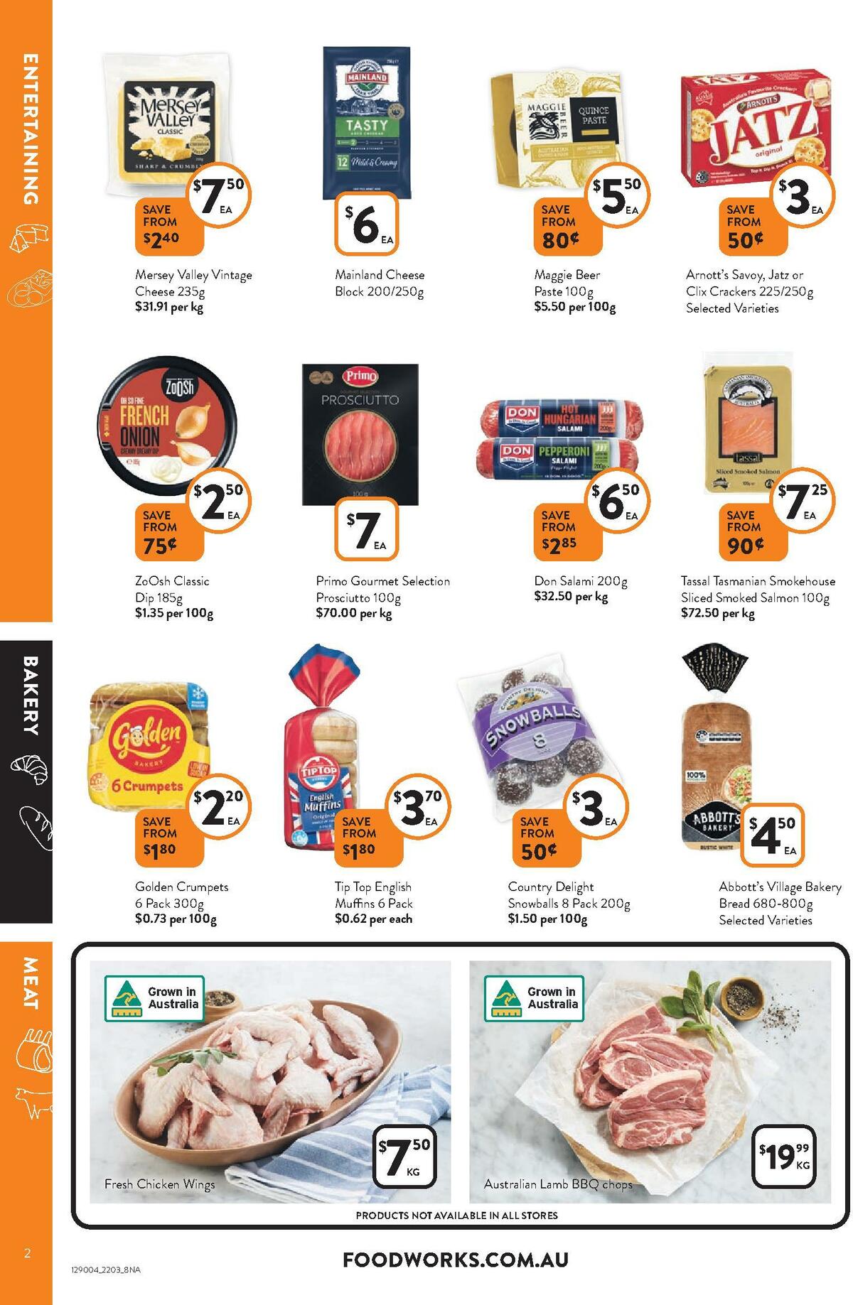 FoodWorks Catalogues from 22 March