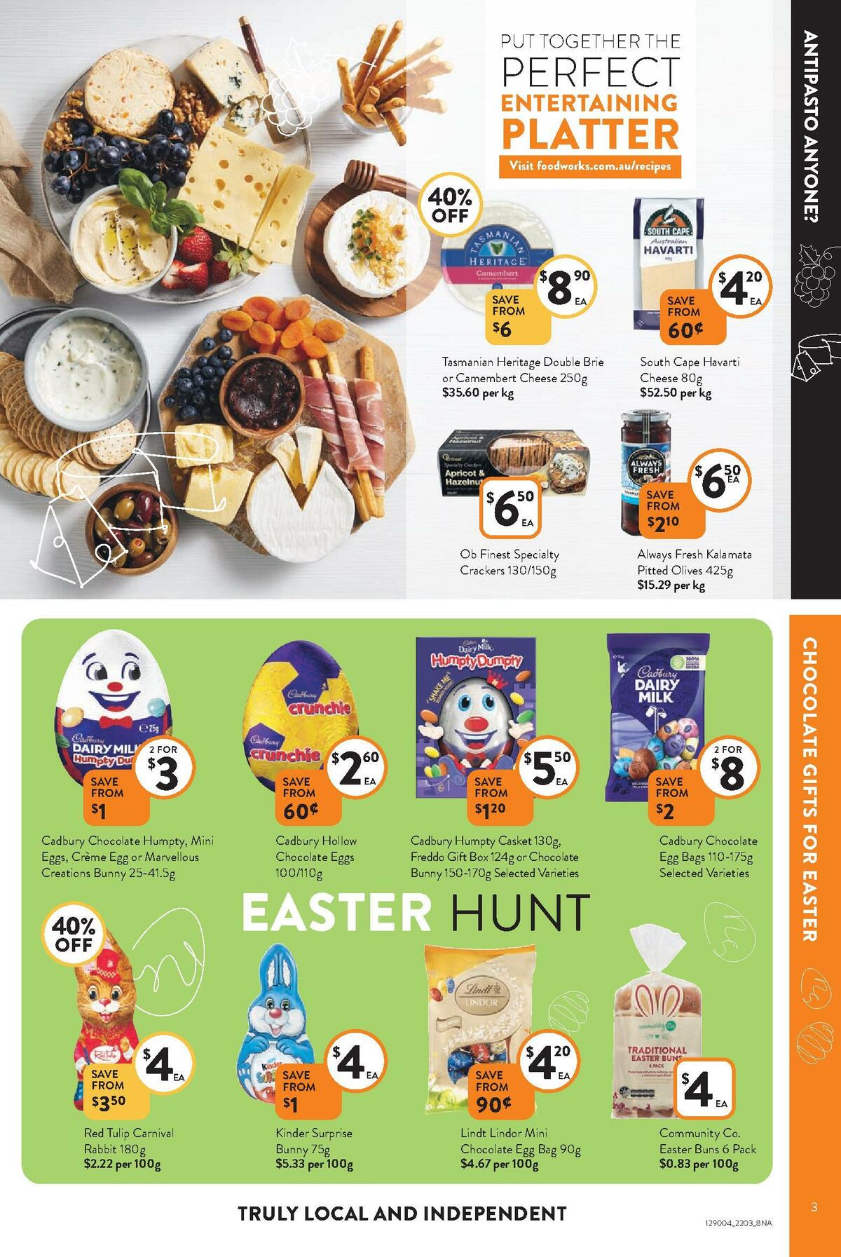 FoodWorks Catalogues from 22 March