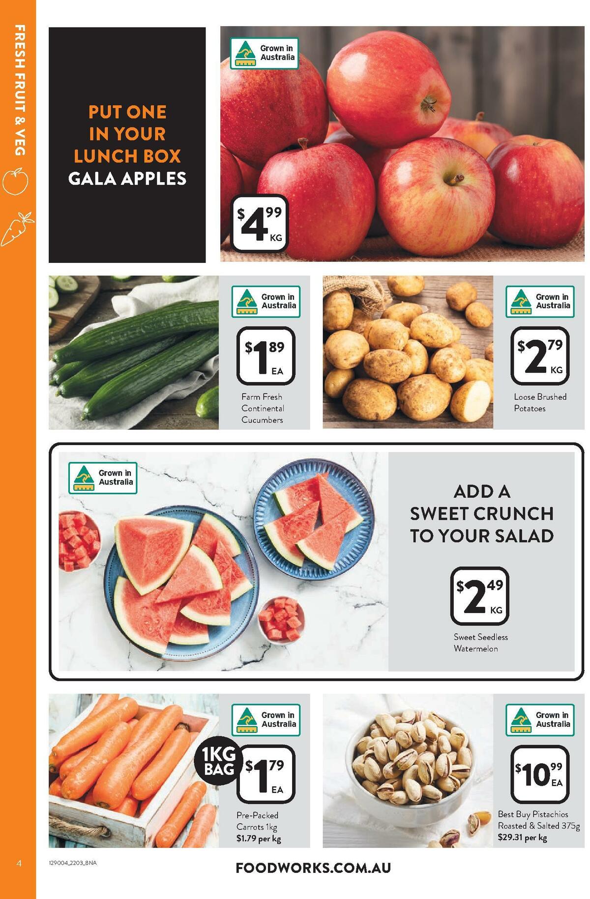 FoodWorks Catalogues from 22 March
