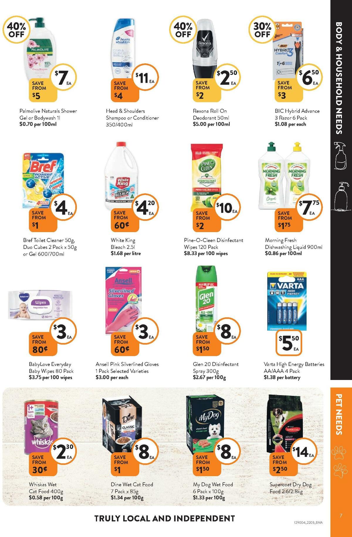 FoodWorks Catalogues from 22 March