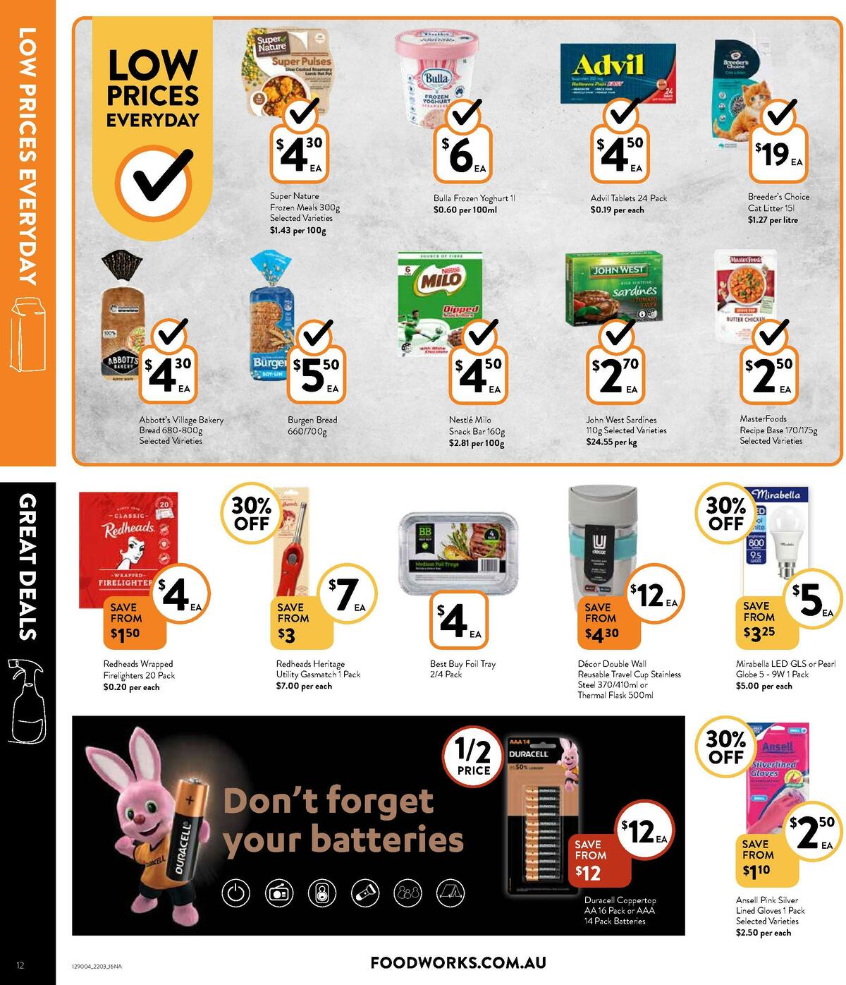 FoodWorks Supermarket Catalogues from 22 March