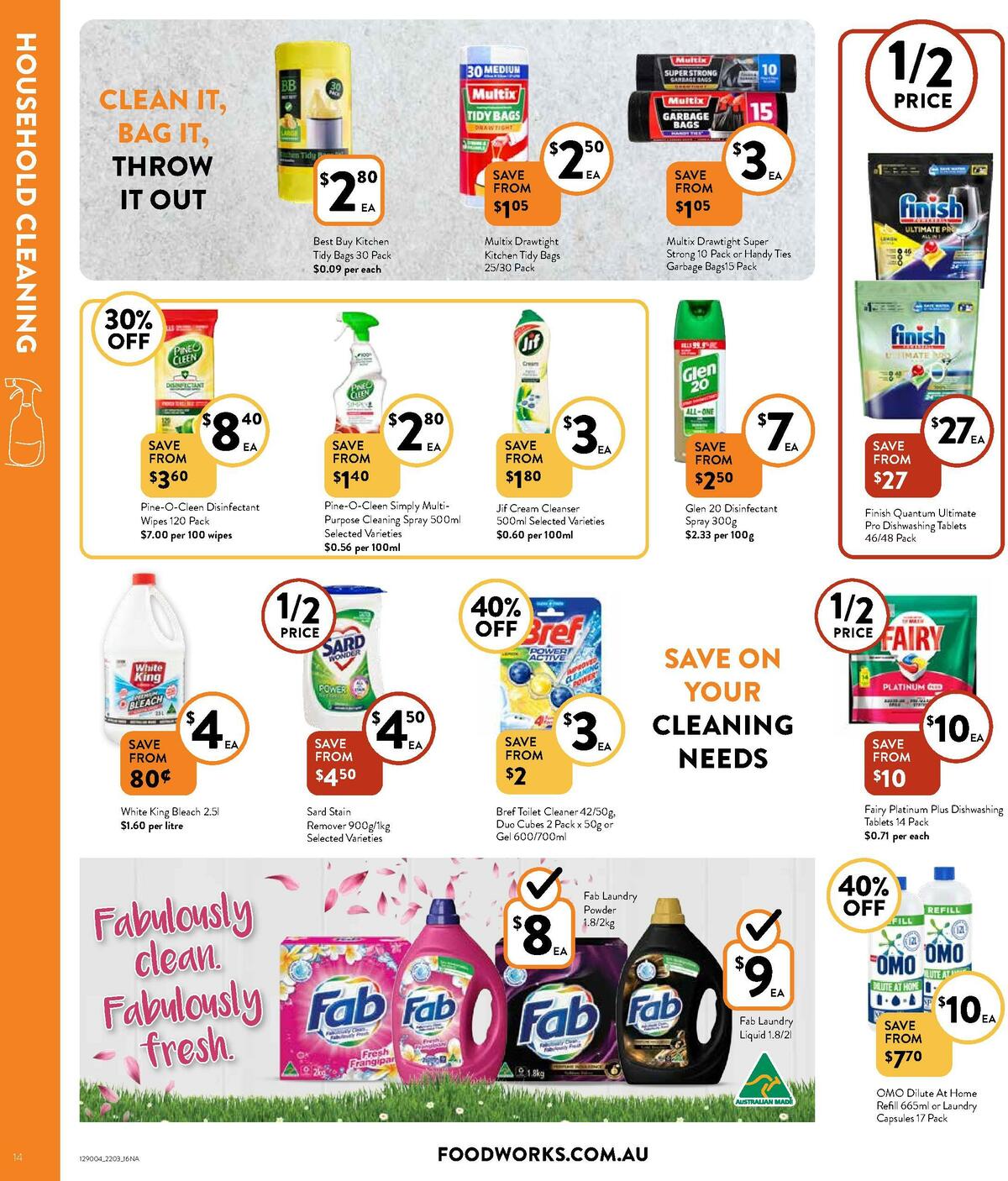 FoodWorks Supermarket Catalogues from 22 March