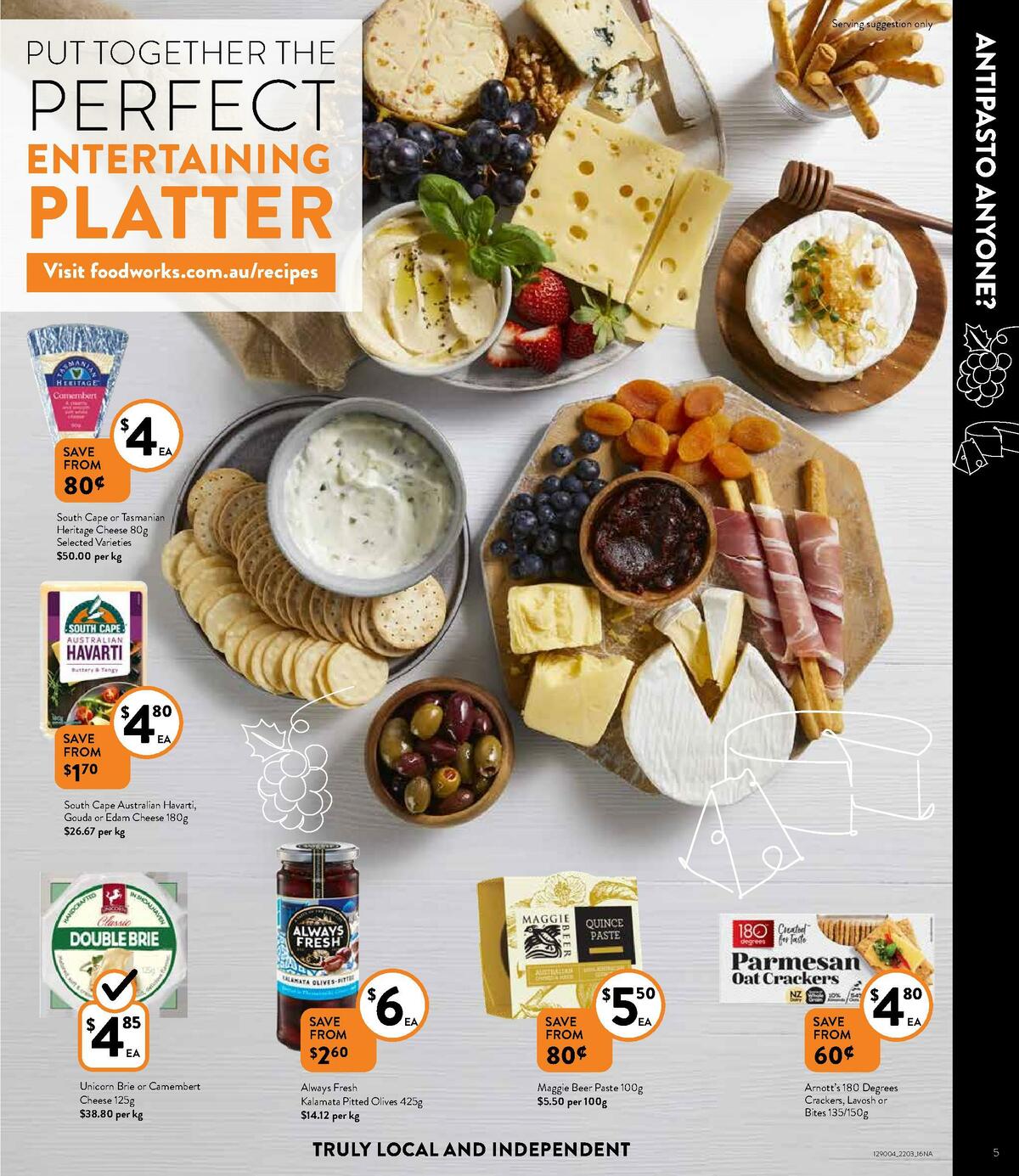 FoodWorks Supermarket Catalogues from 22 March