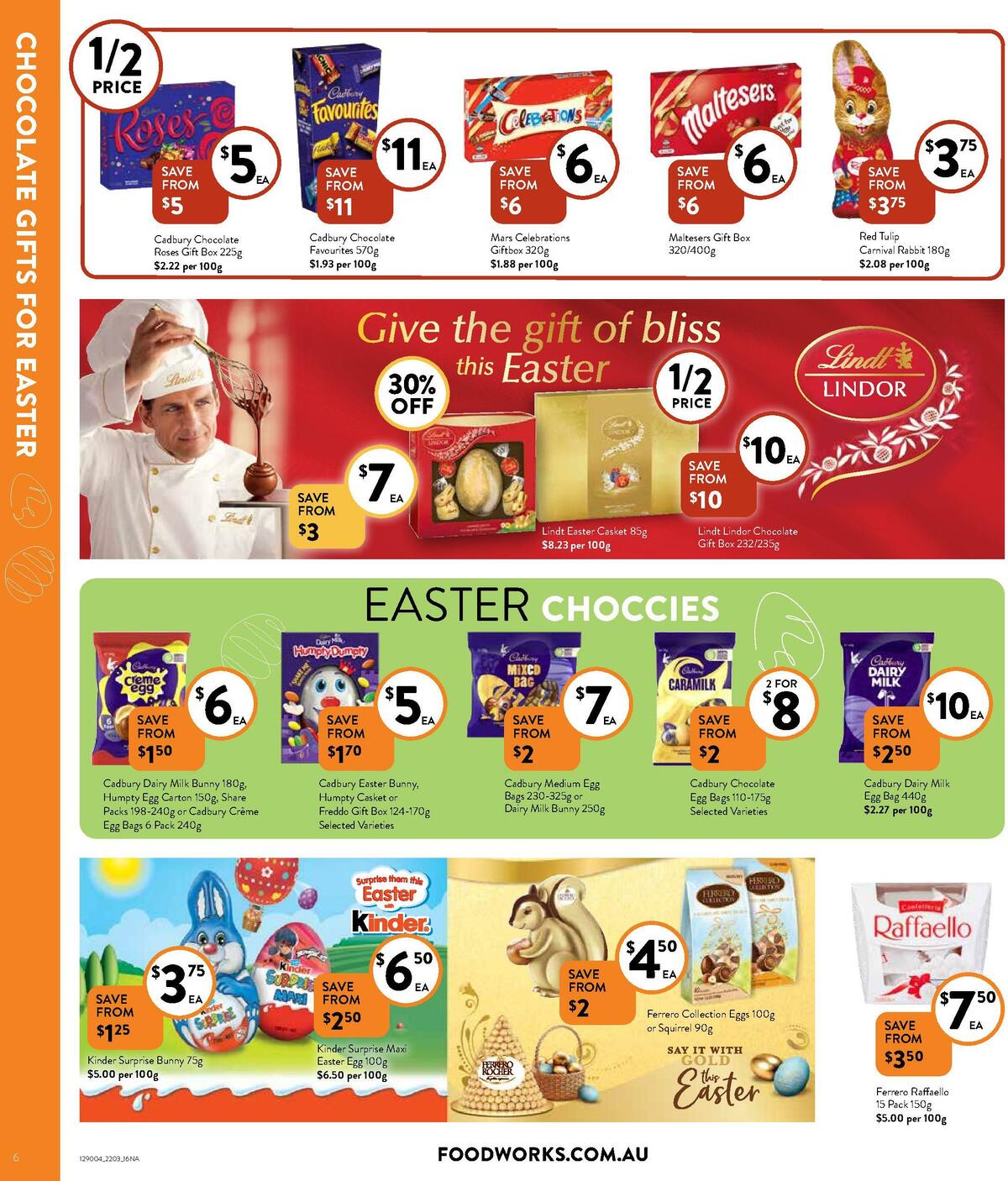 FoodWorks Supermarket Catalogues from 22 March