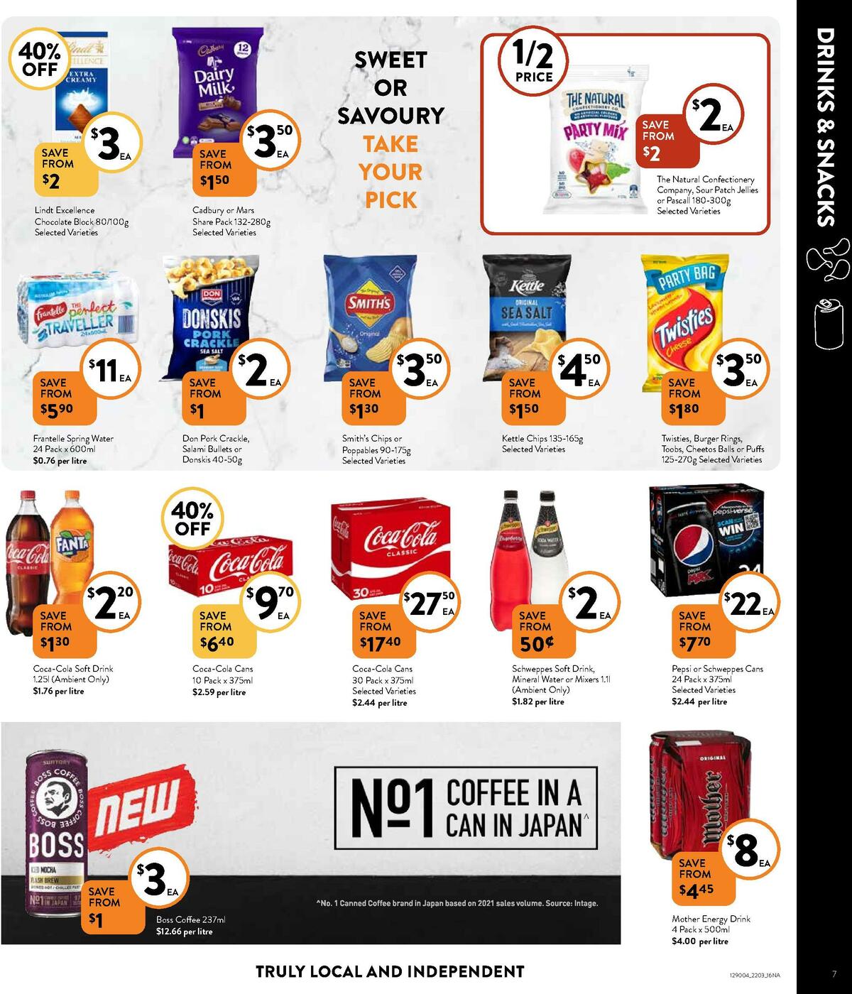 FoodWorks Supermarket Catalogues from 22 March