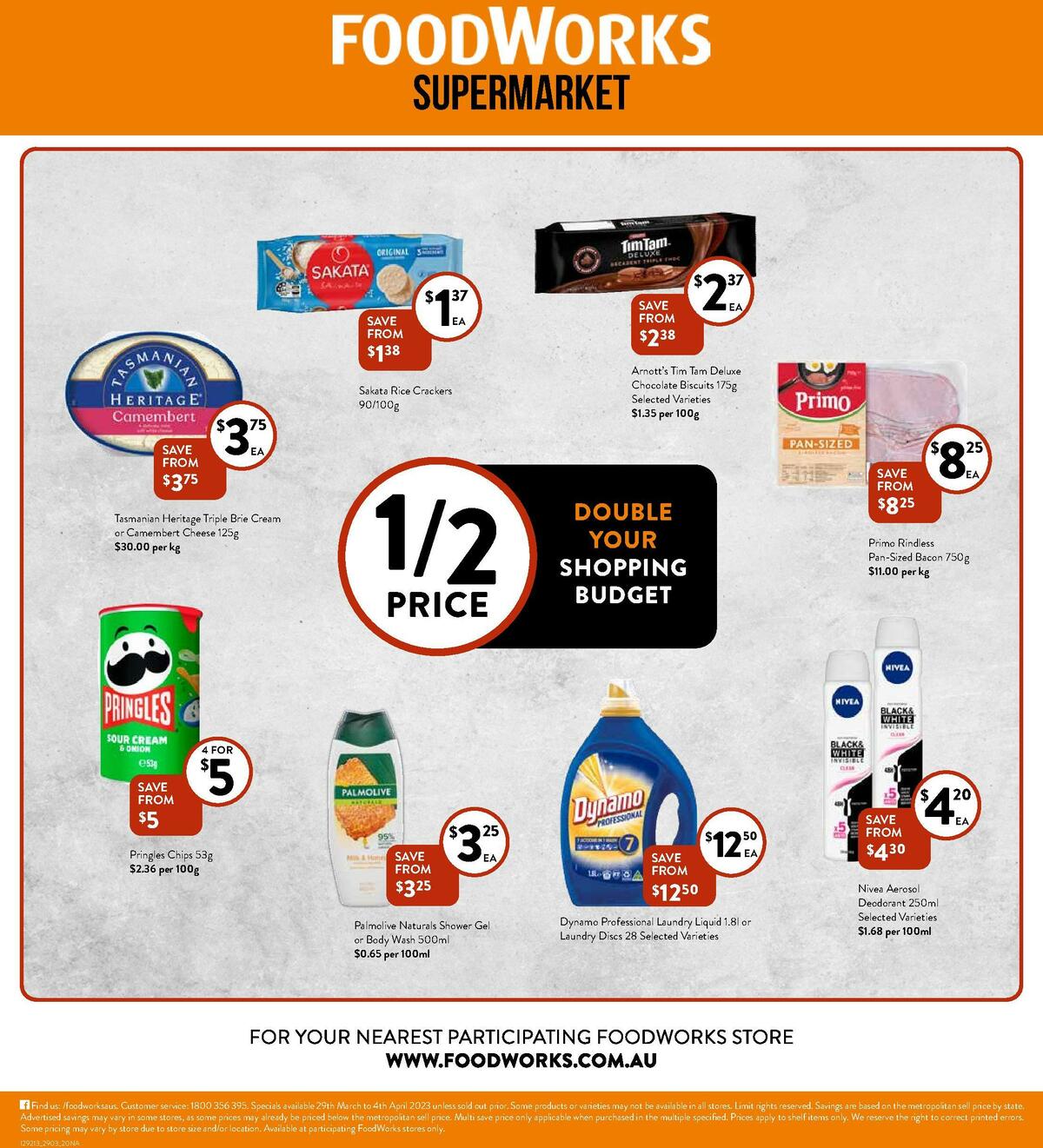 FoodWorks Supermarket Catalogues from 29 March