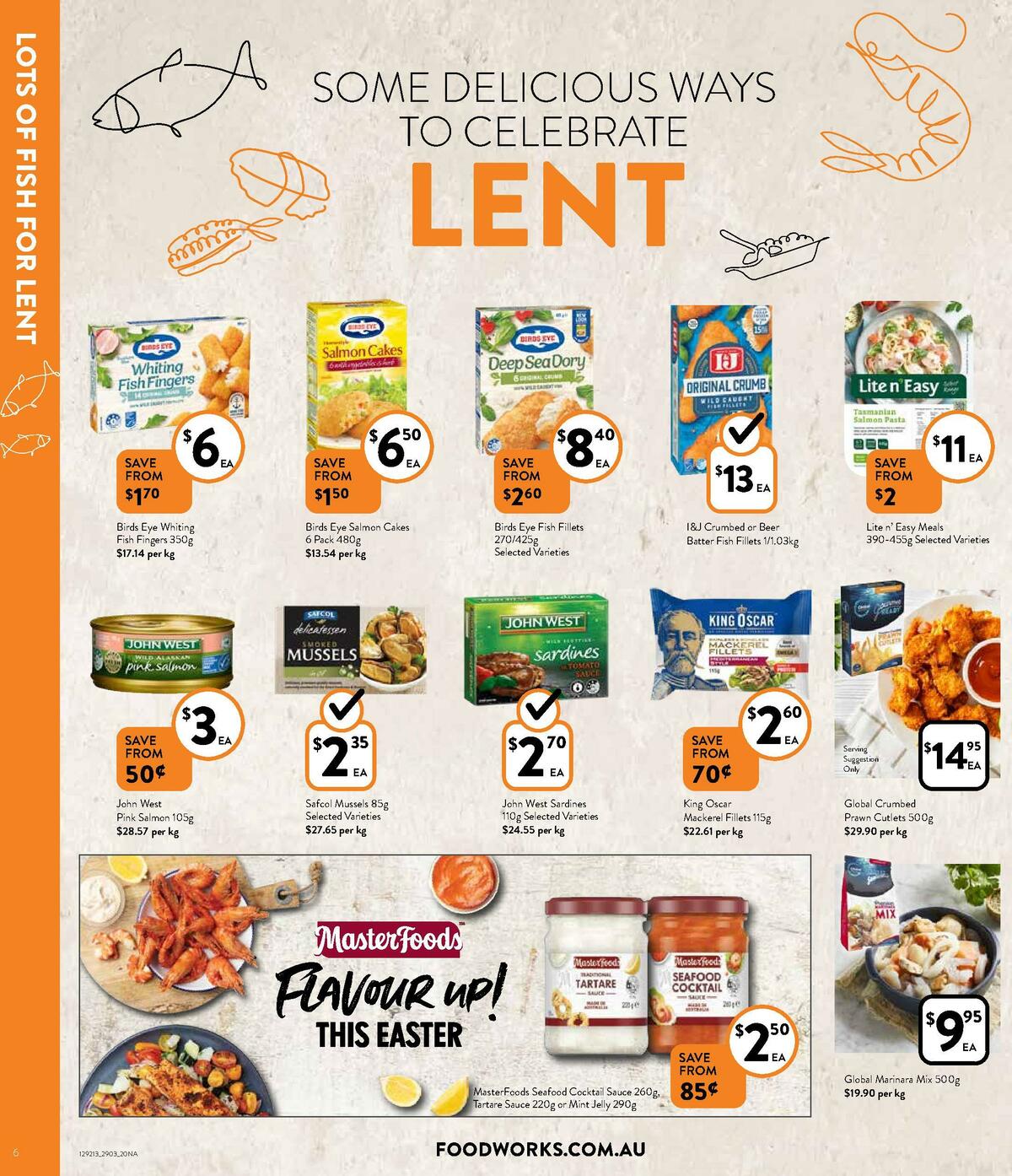 FoodWorks Supermarket Catalogues from 29 March