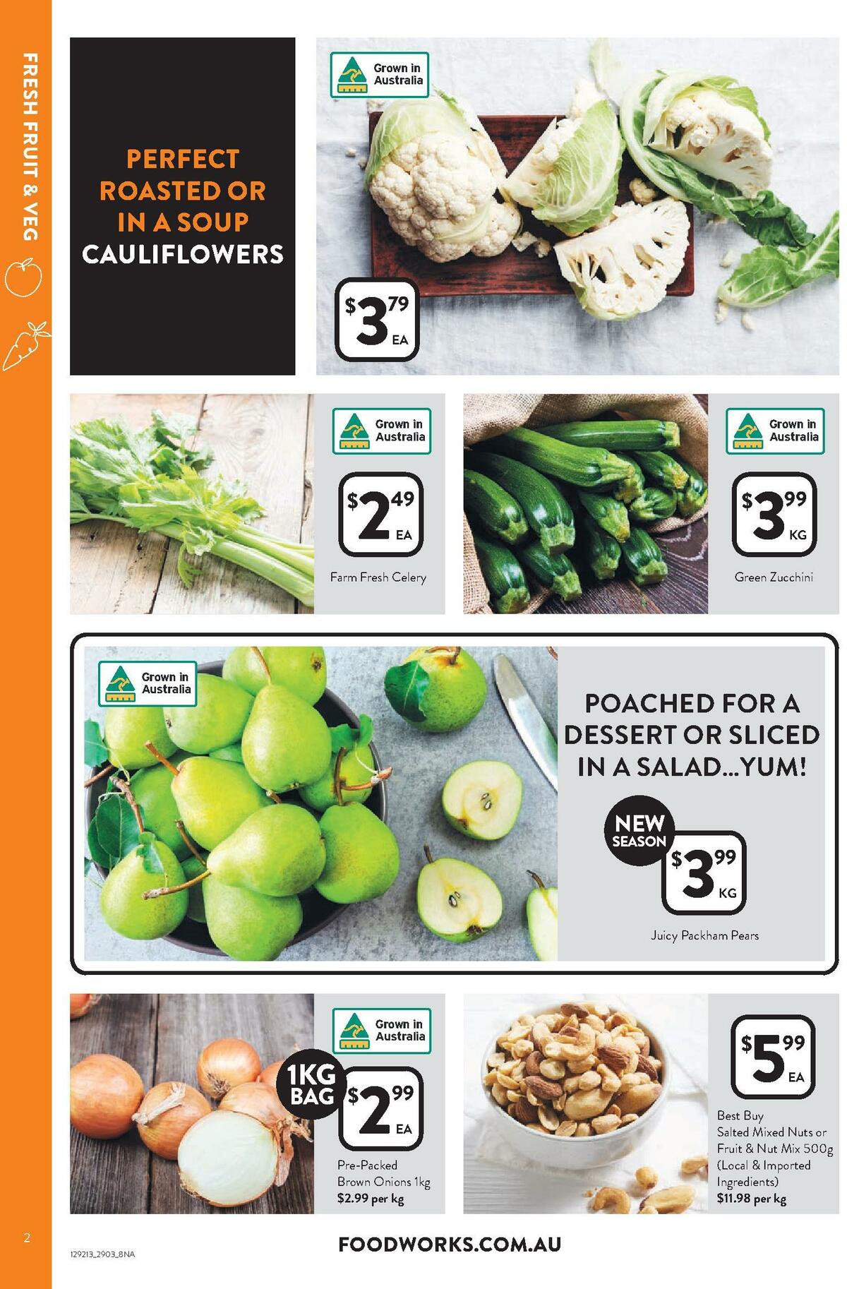 FoodWorks Catalogues from 29 March