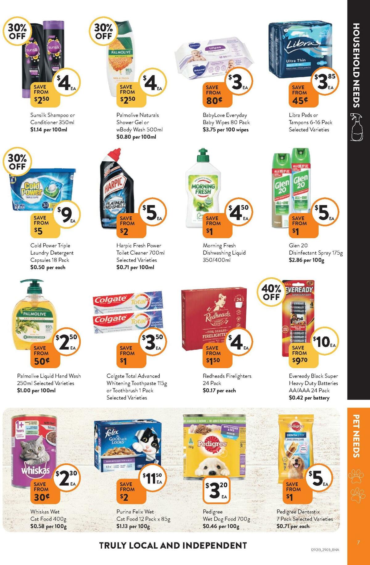 FoodWorks Catalogues from 29 March