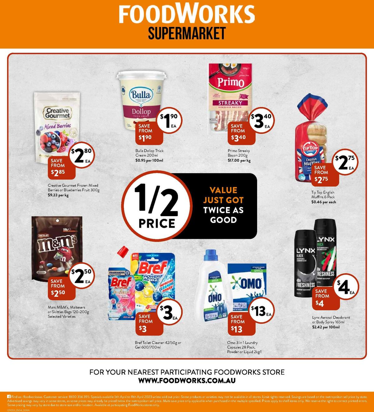 FoodWorks Supermarket Catalogues from 5 April