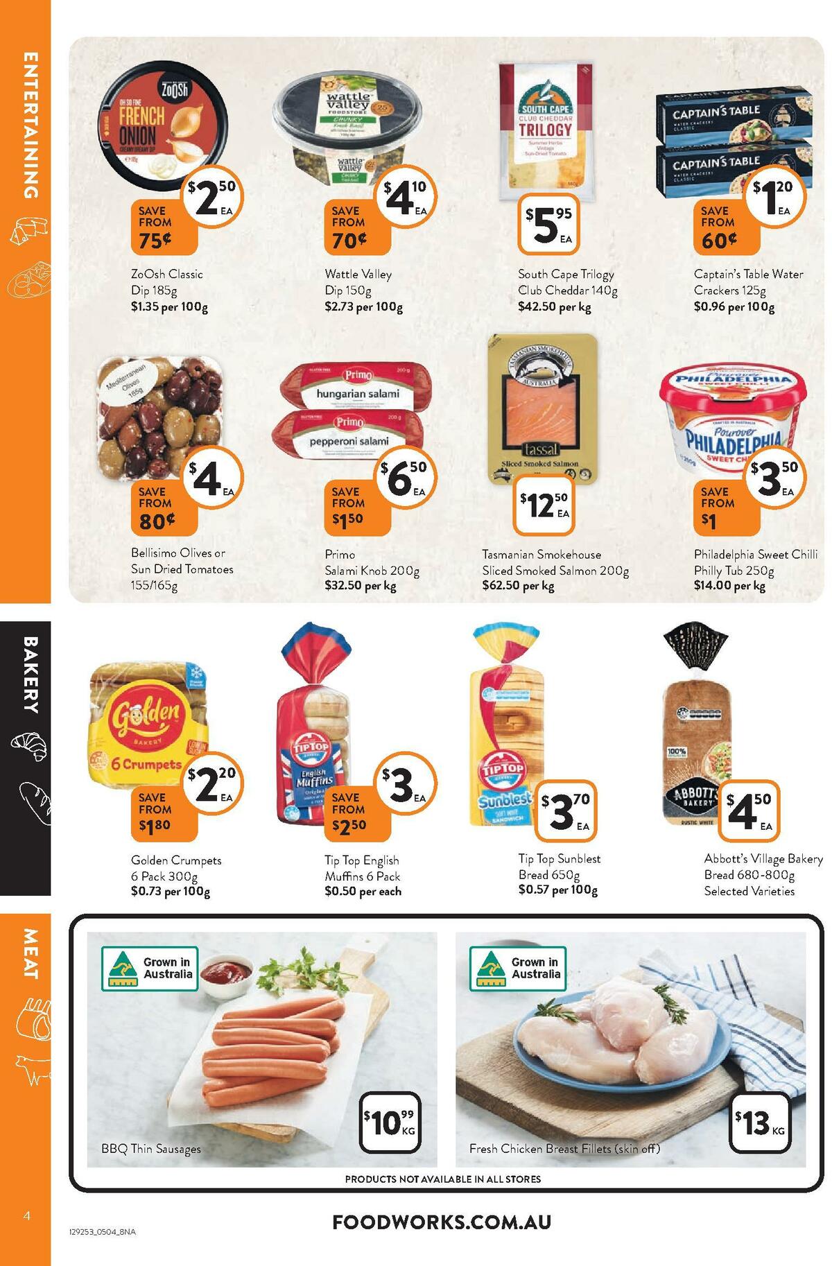FoodWorks Catalogues from 5 April