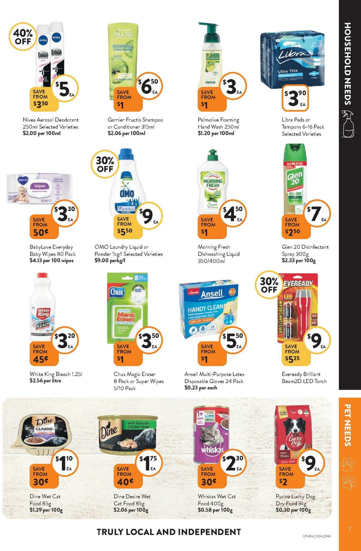 FoodWorks Catalogues from 12 April