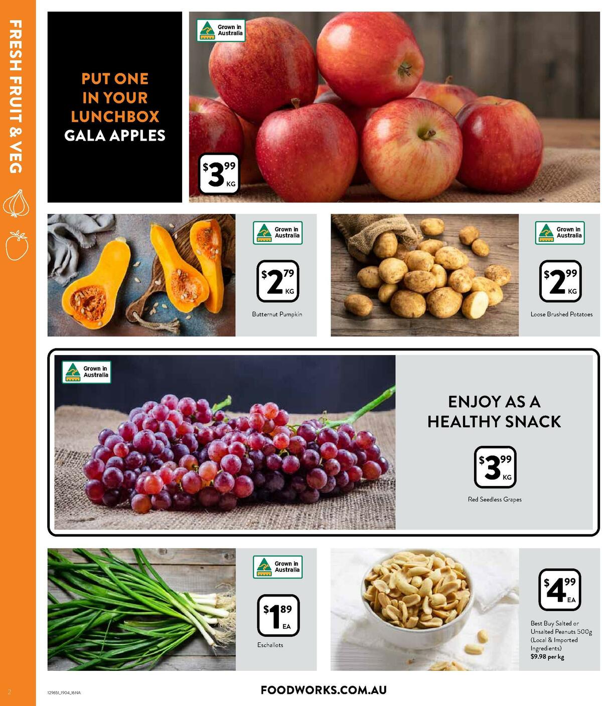 FoodWorks Supermarket Catalogues from 19 April
