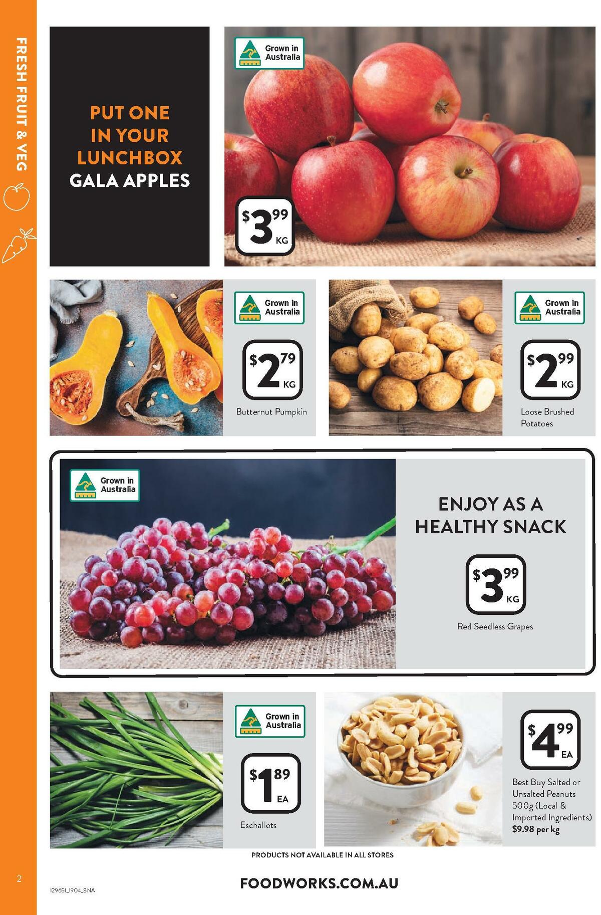 FoodWorks Catalogues from 19 April