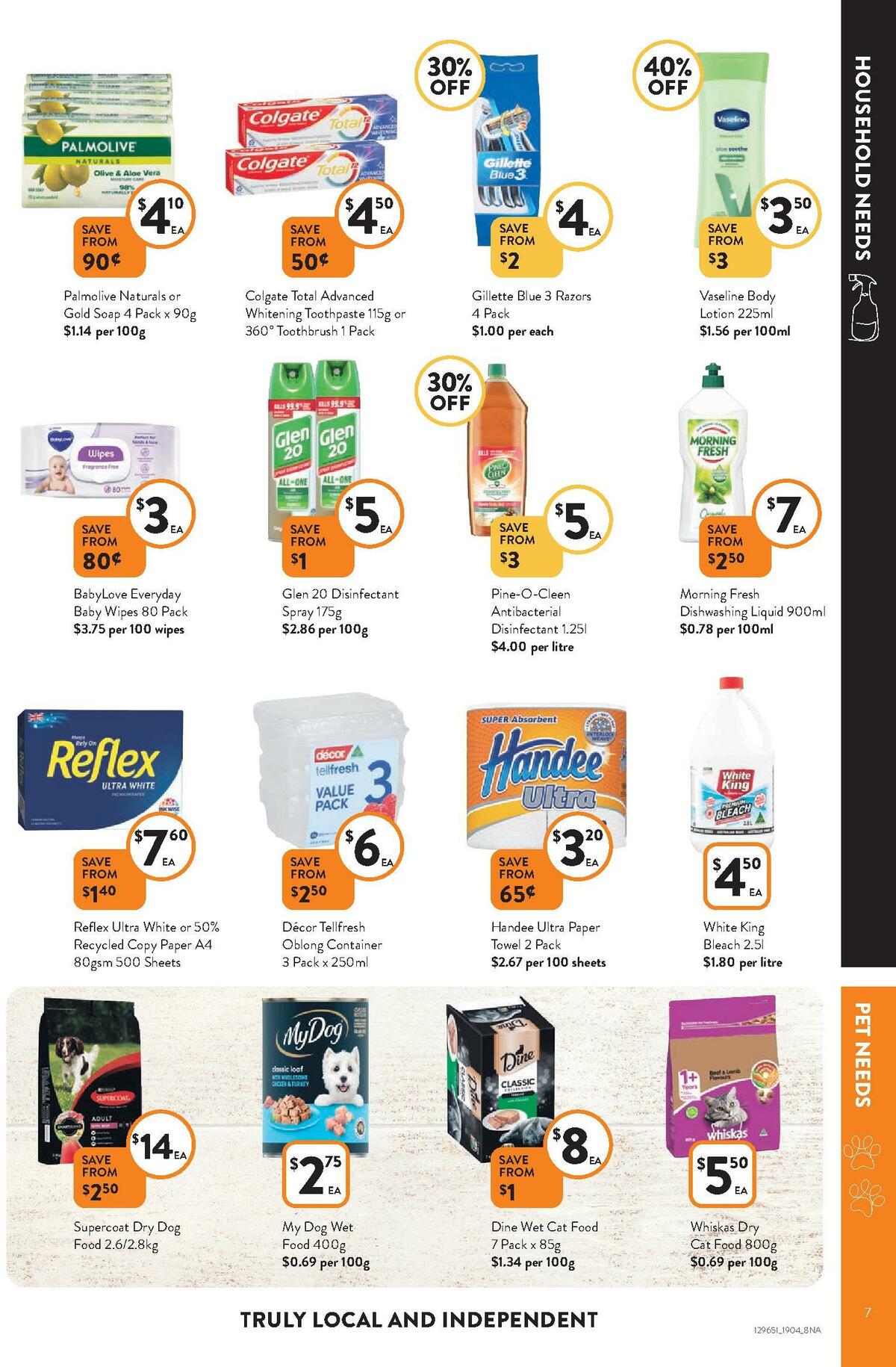 FoodWorks Catalogues from 19 April