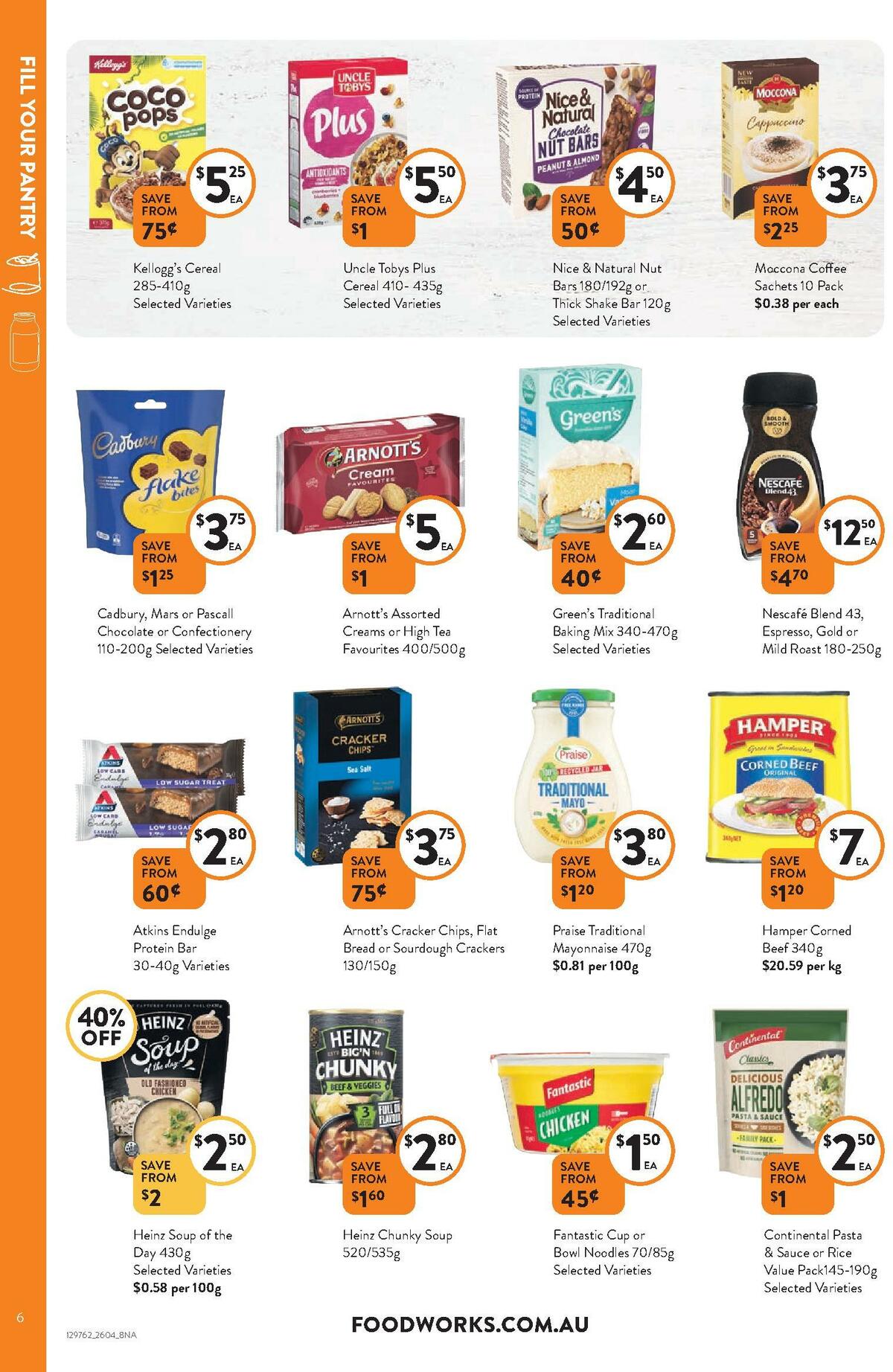 FoodWorks Catalogues from 26 April