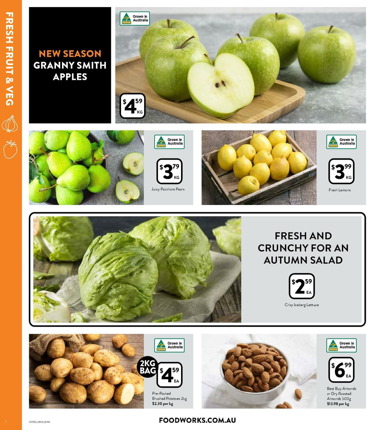 FoodWorks Supermarket Catalogues from 26 April