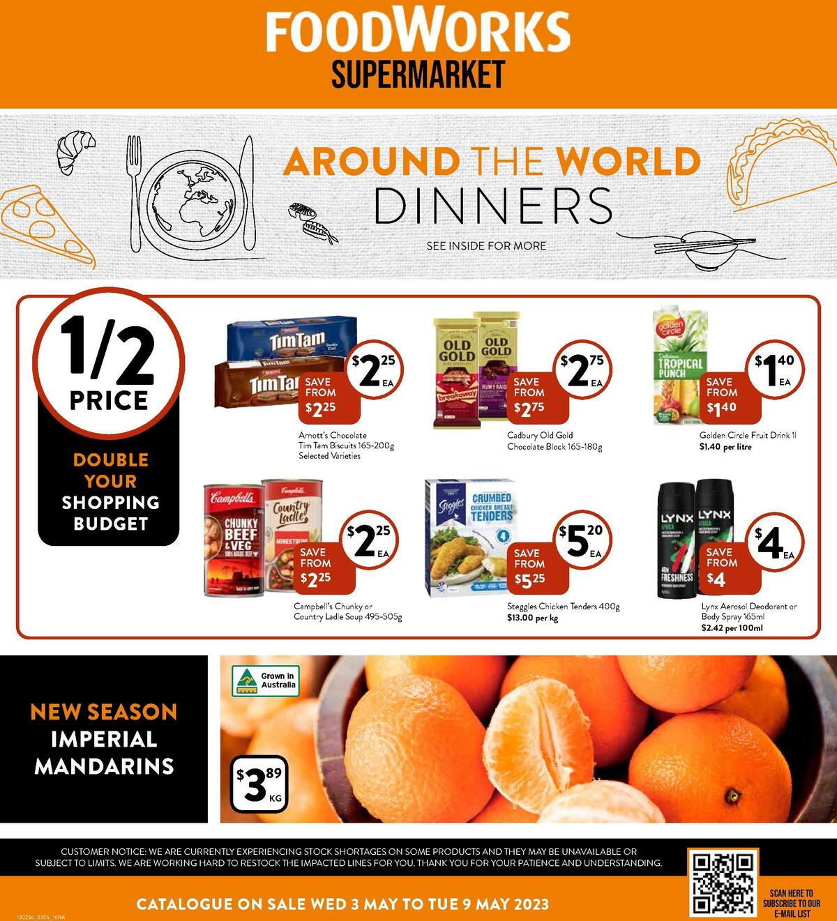 FoodWorks Supermarket Catalogues from 3 May