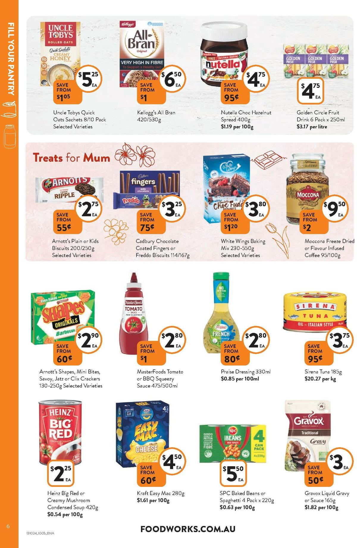 FoodWorks Catalogues from 10 May