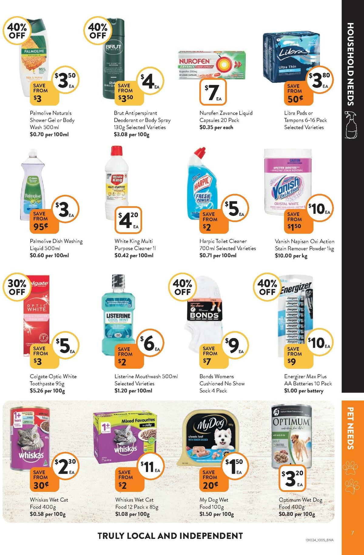 FoodWorks Catalogues from 10 May