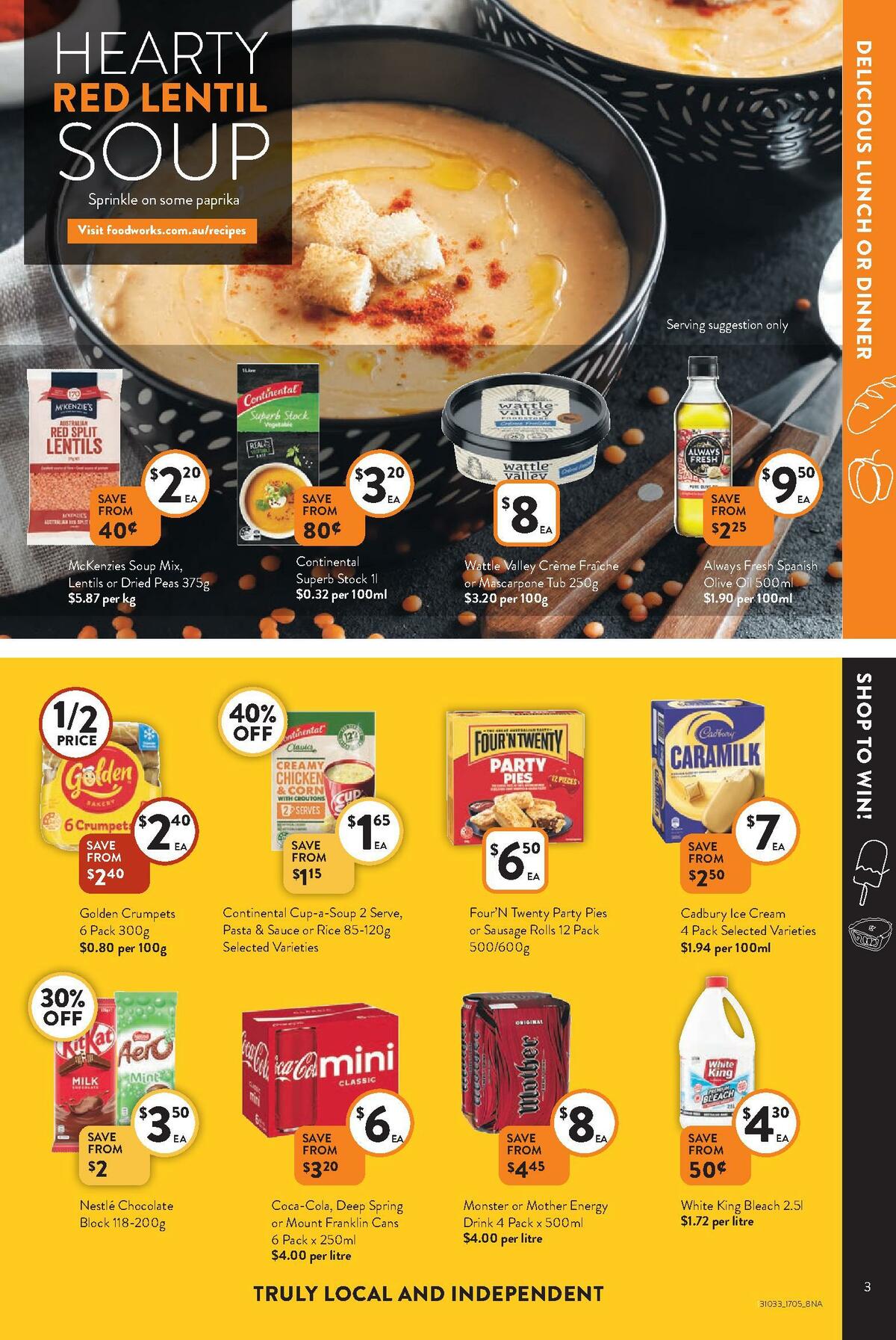 FoodWorks Catalogues from 17 May