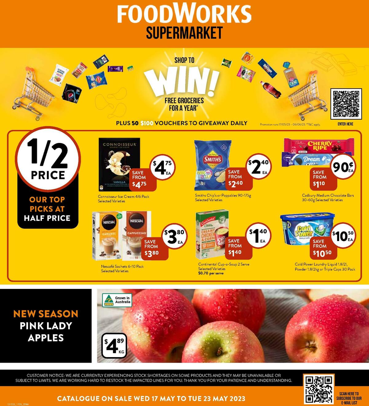 FoodWorks Supermarket Catalogues from 17 May