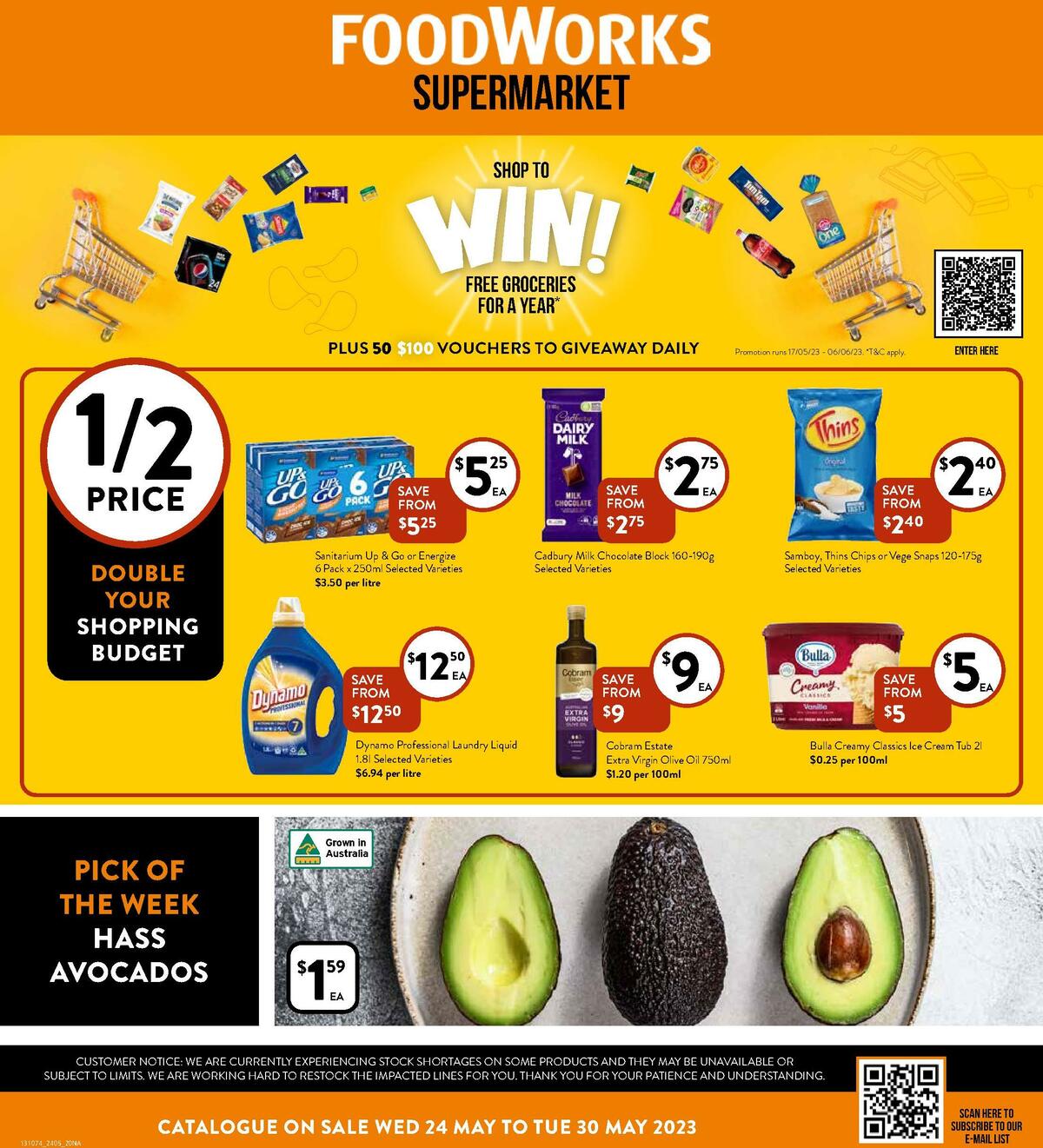 FoodWorks Supermarket Catalogues from 24 May