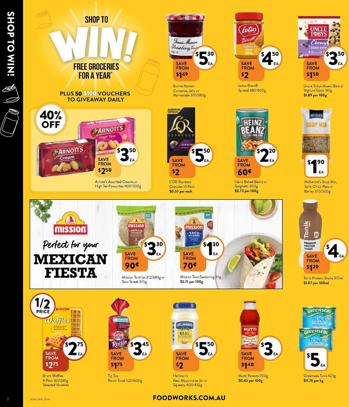 FoodWorks Supermarket Catalogues from 24 May