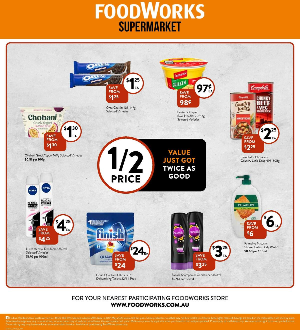 FoodWorks Supermarket Catalogues from 24 May