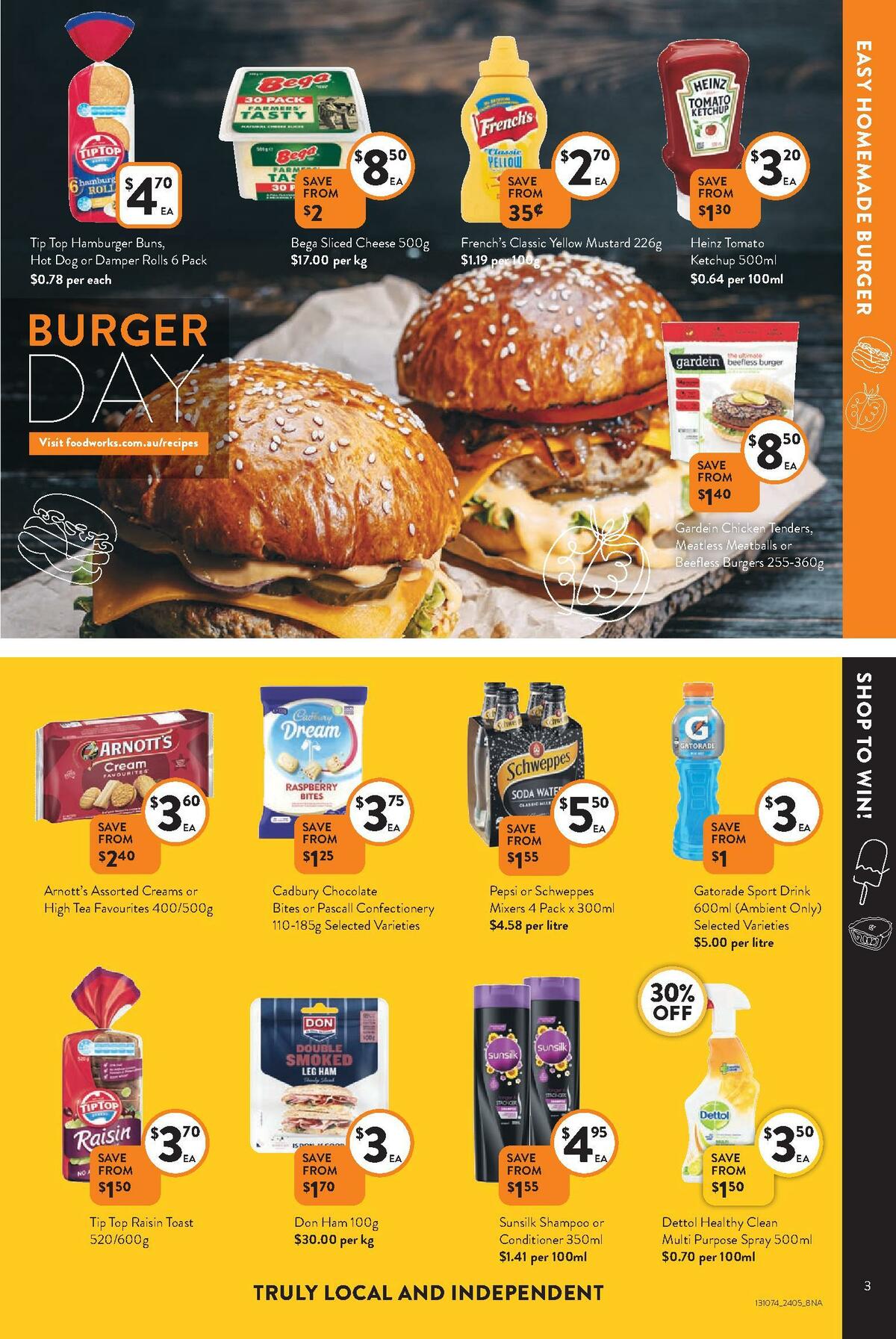 FoodWorks Catalogues from 24 May