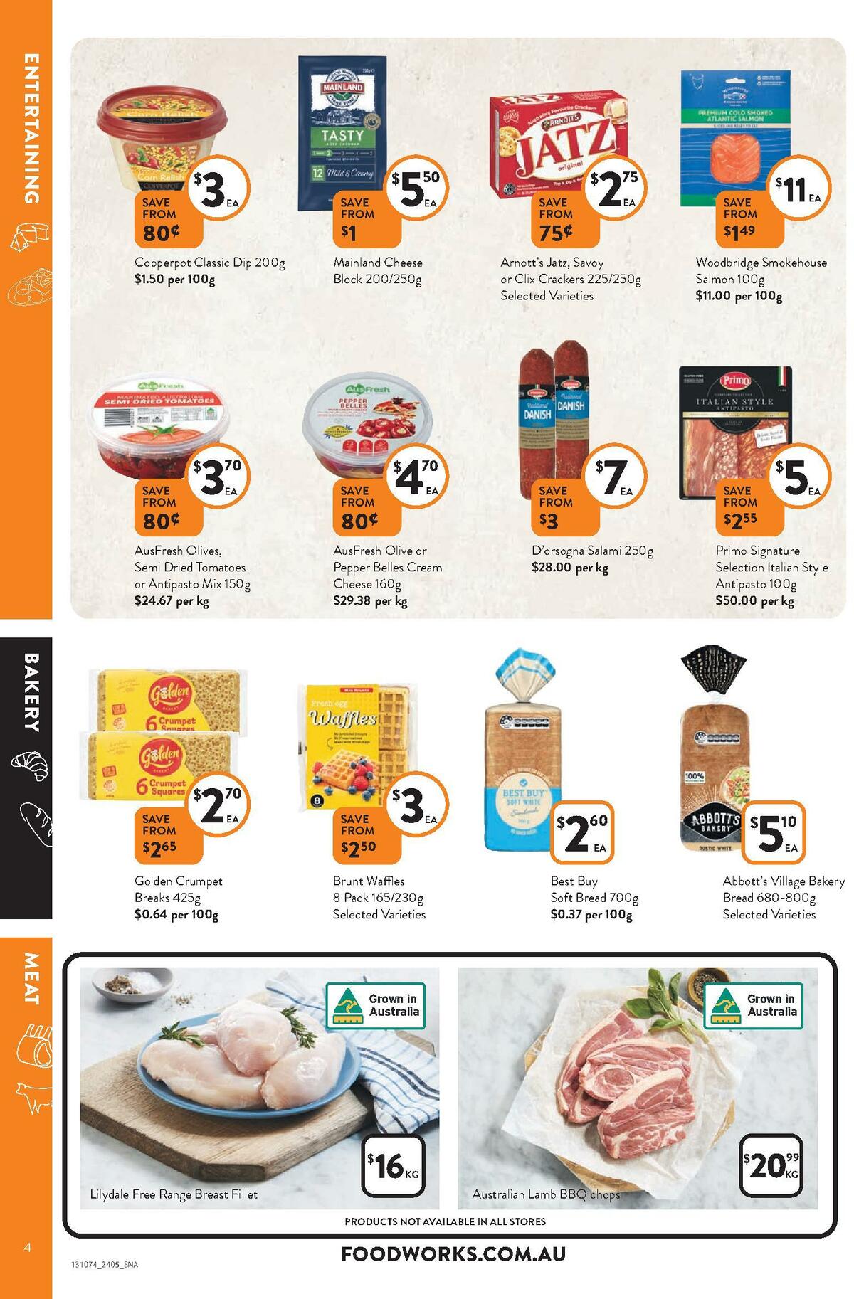 FoodWorks Catalogues from 24 May