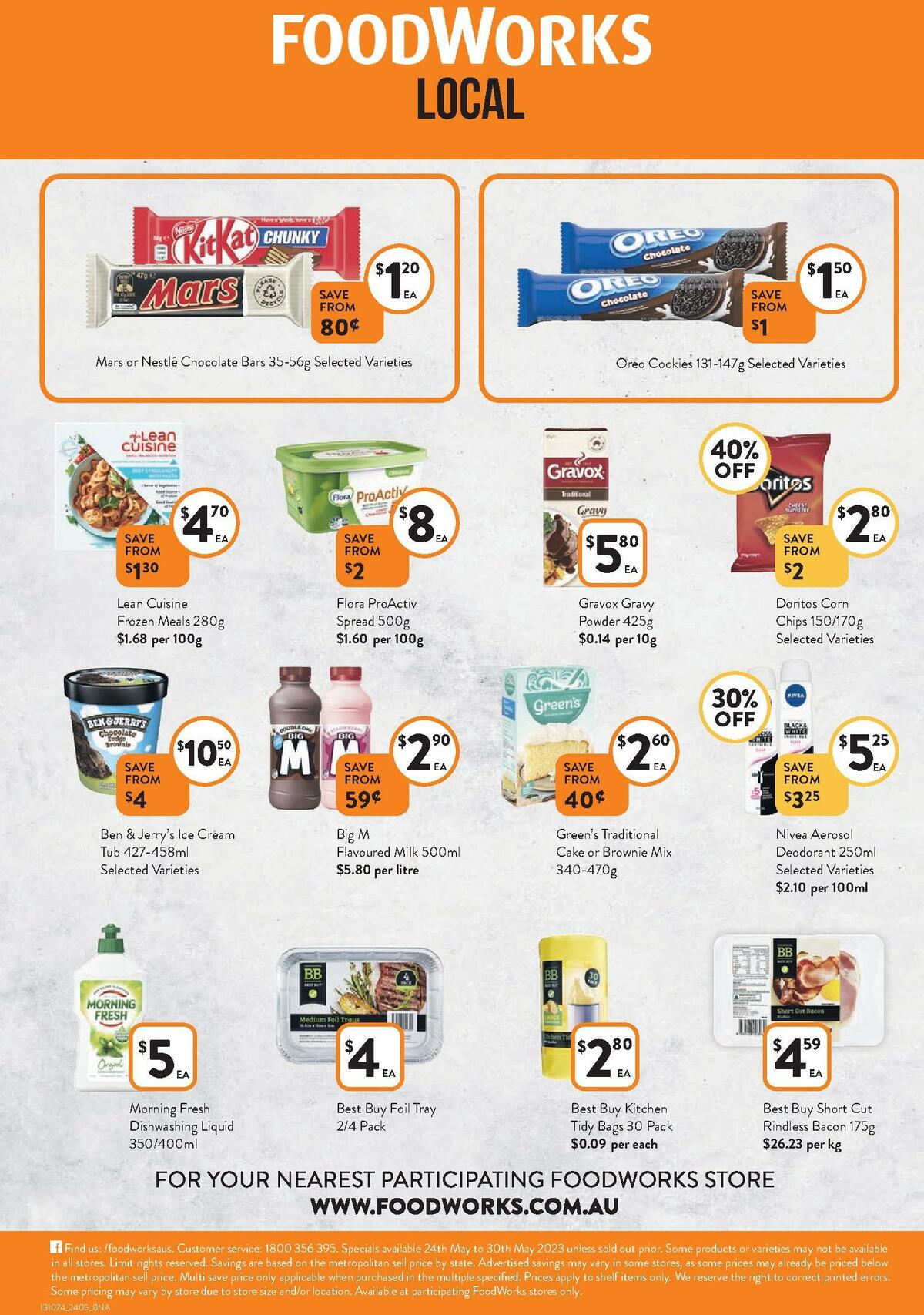 FoodWorks Catalogues from 24 May