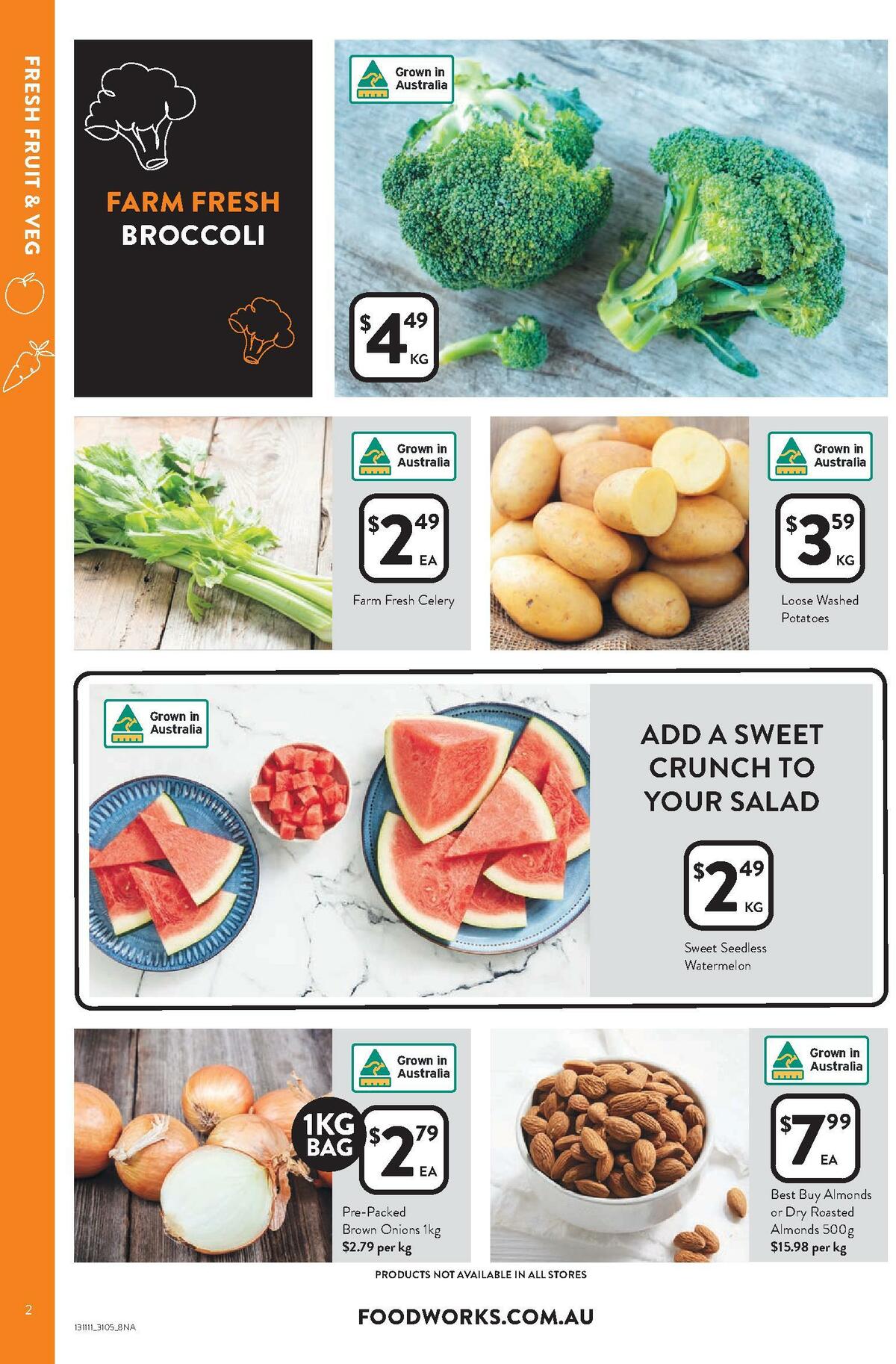 FoodWorks Catalogues from 31 May