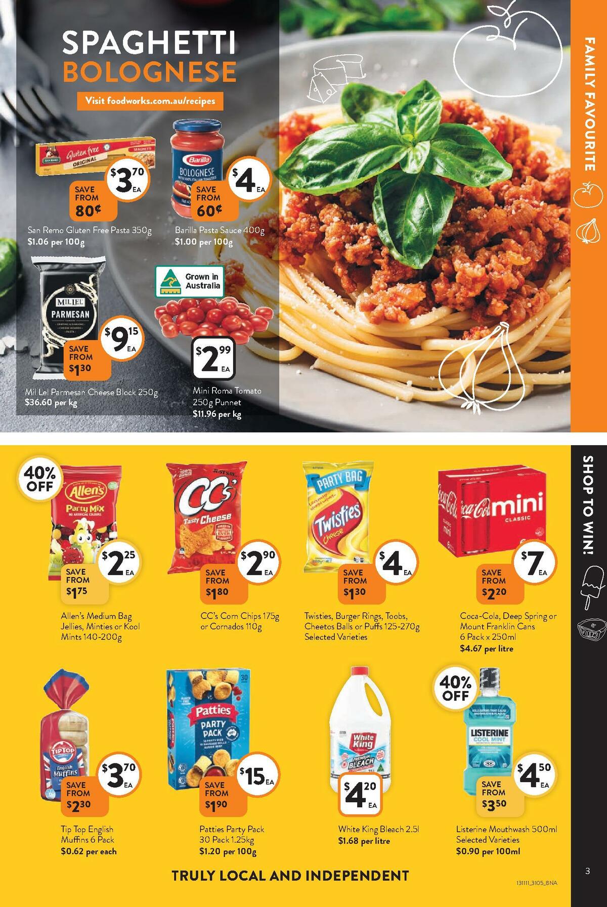 FoodWorks Catalogues from 31 May