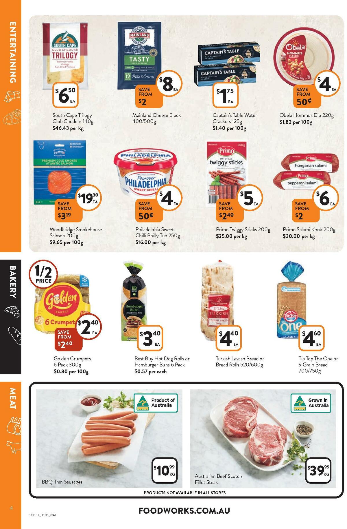 FoodWorks Catalogues from 31 May