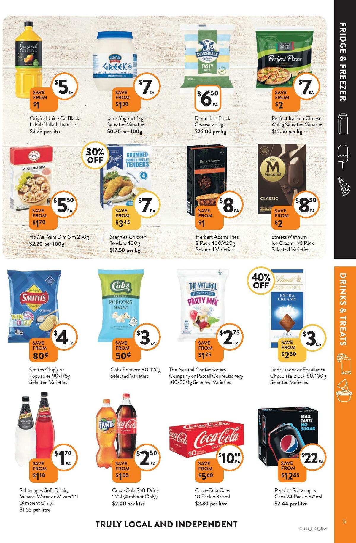 FoodWorks Catalogues from 31 May