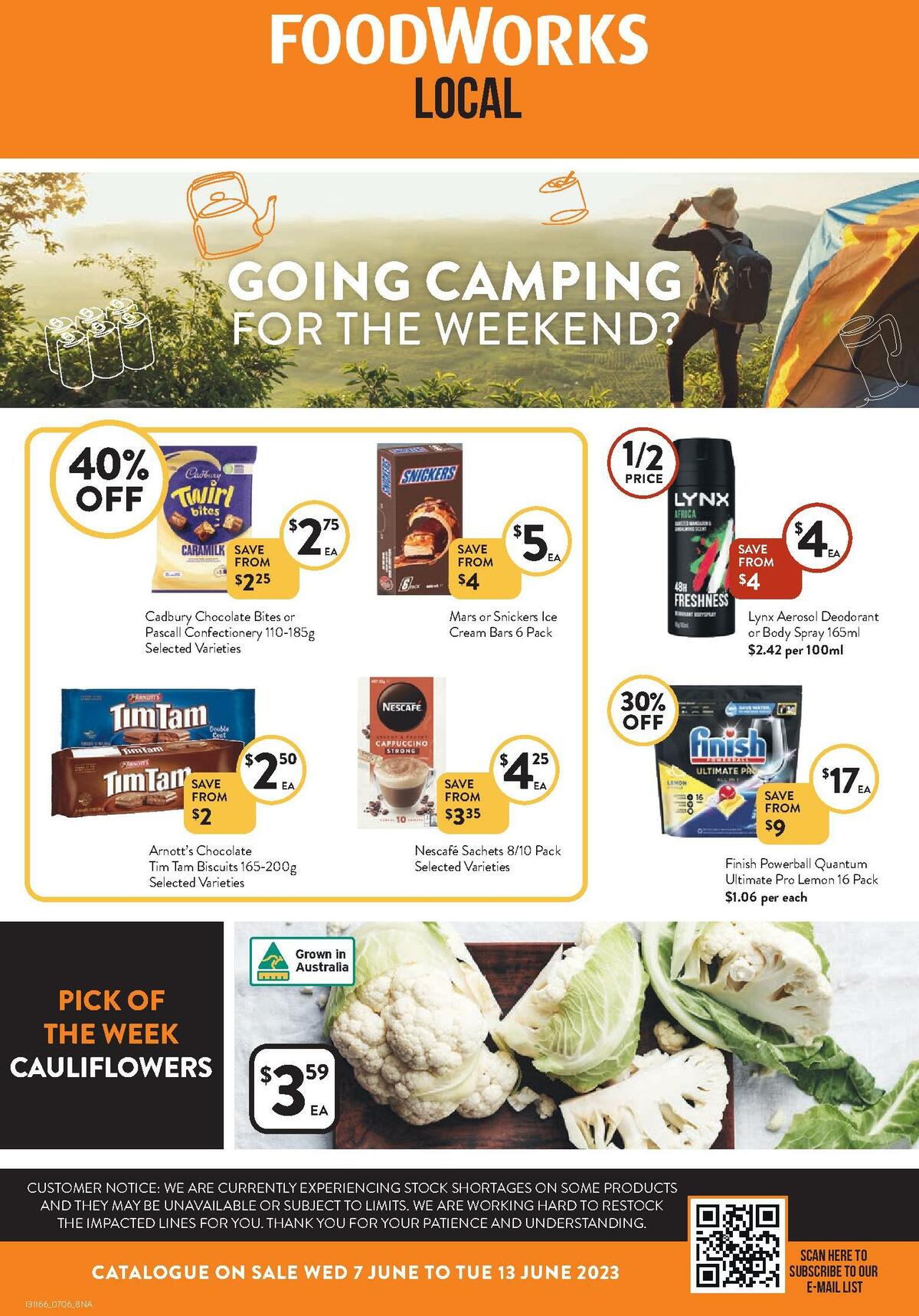 FoodWorks Catalogues from 7 June