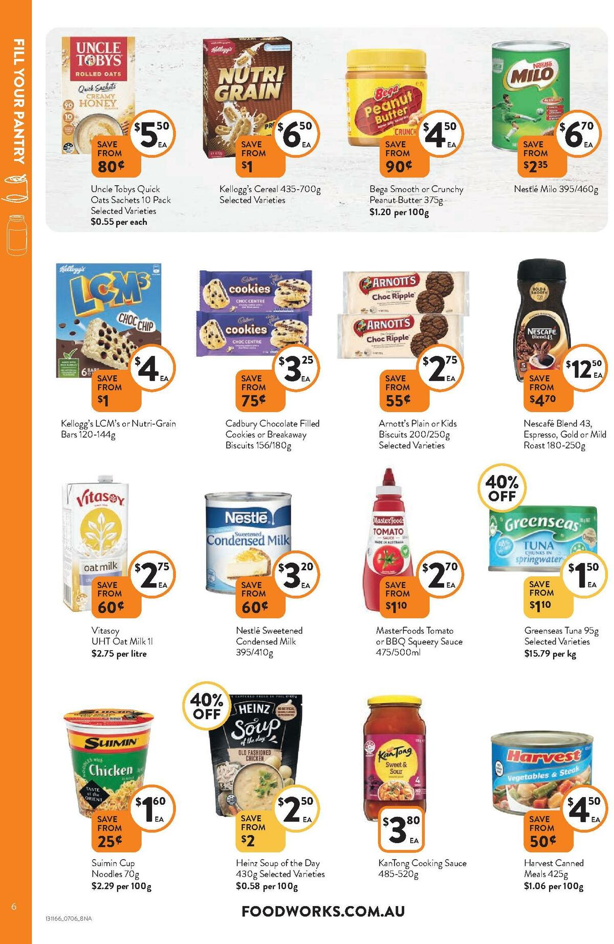 FoodWorks Catalogues from 7 June