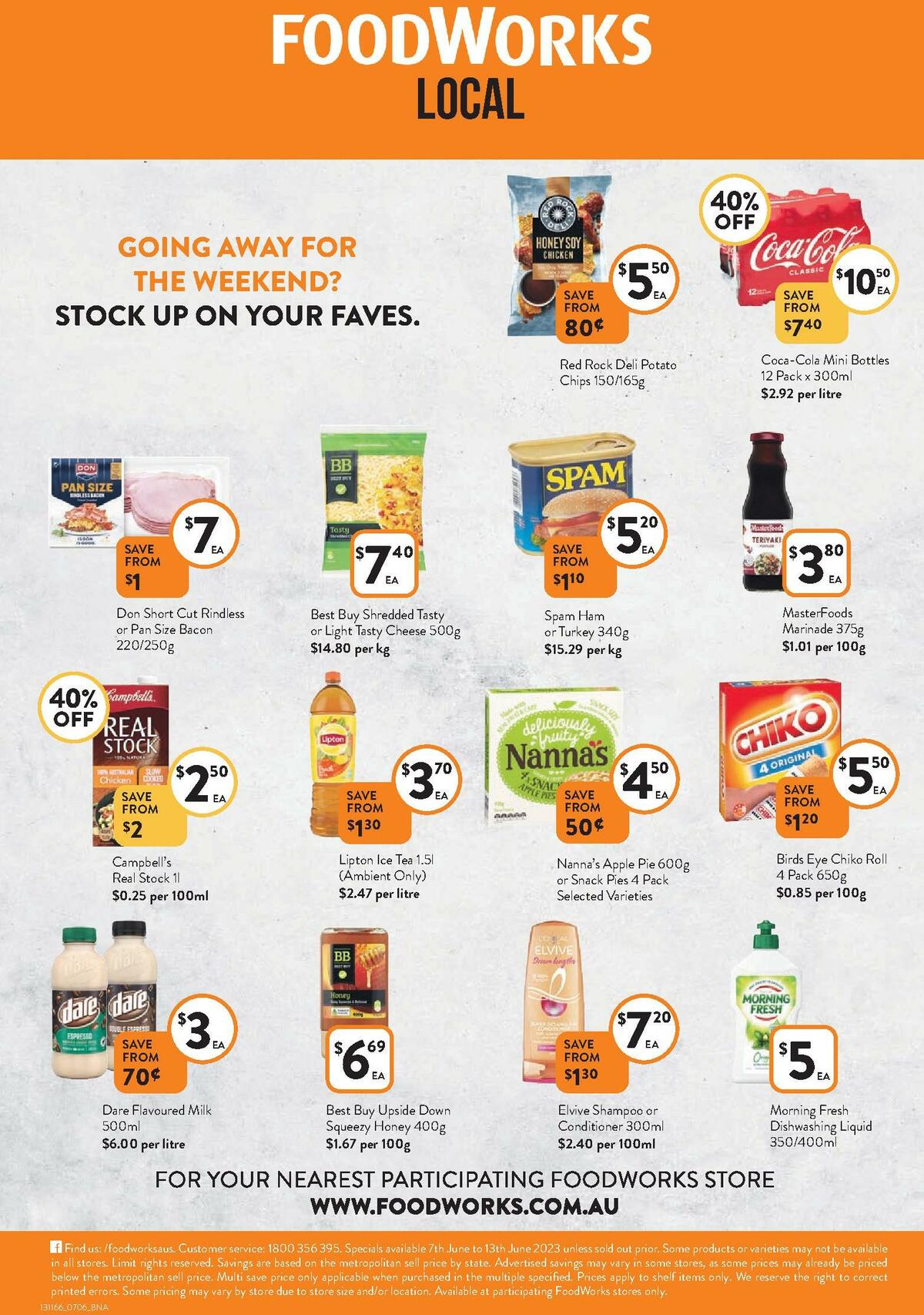 FoodWorks Catalogues from 7 June