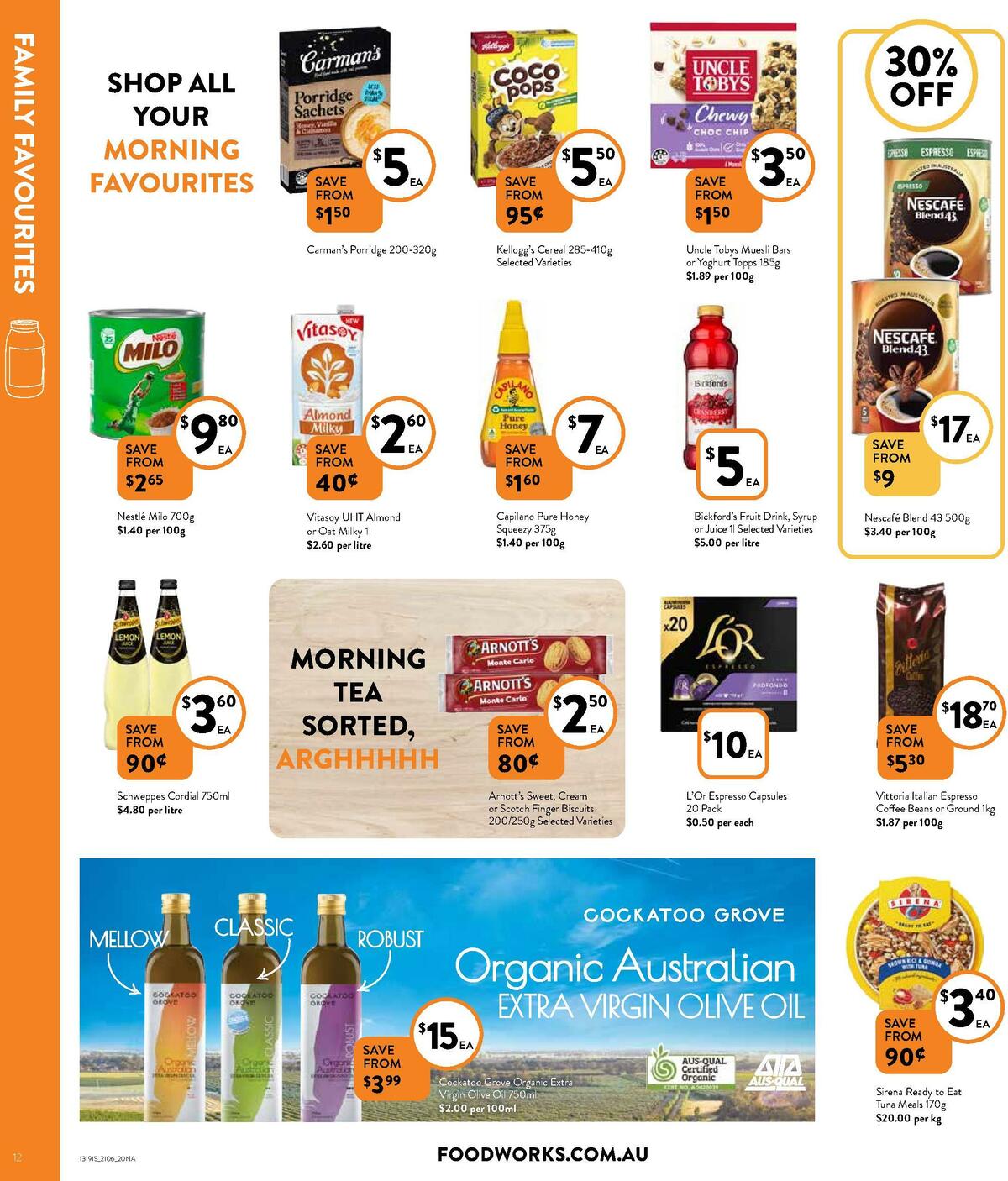 FoodWorks Supermarket Catalogues from 21 June