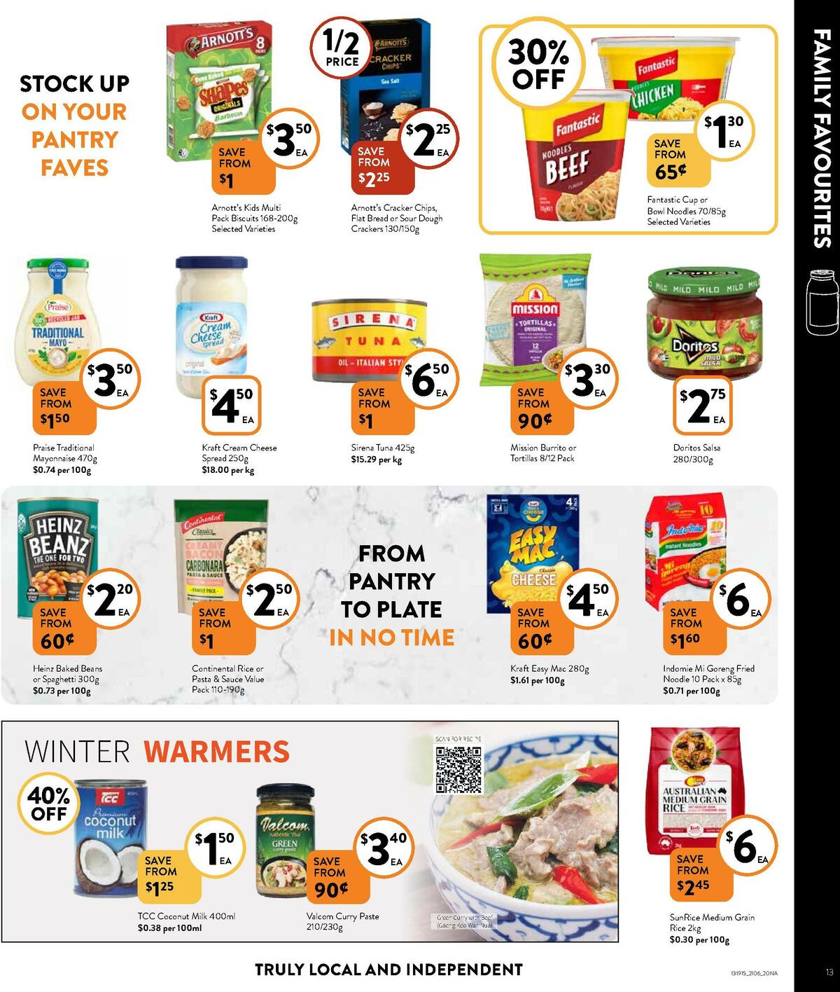 FoodWorks Supermarket Catalogues from 21 June