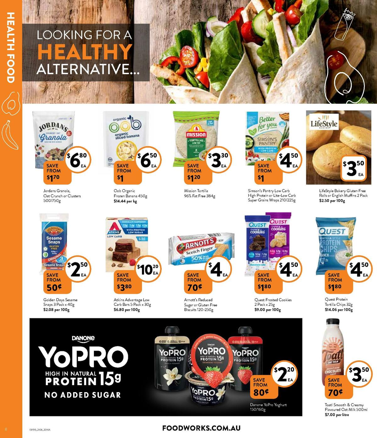 FoodWorks Supermarket Catalogues from 21 June
