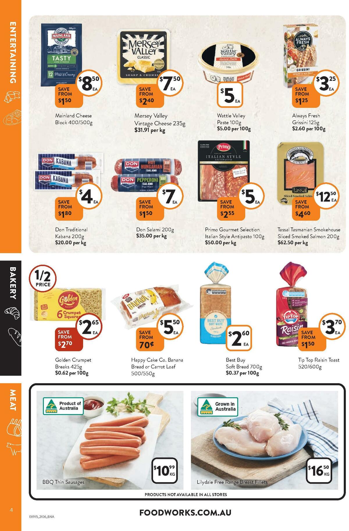 FoodWorks Catalogues from 21 June