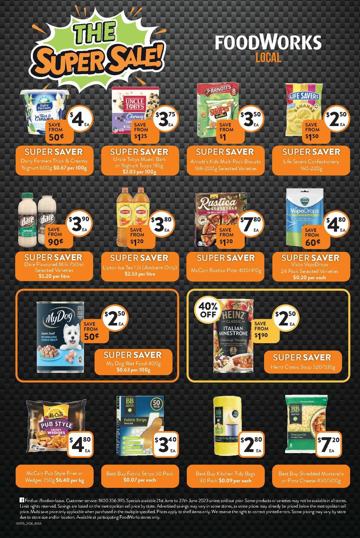 FoodWorks Catalogues from 21 June