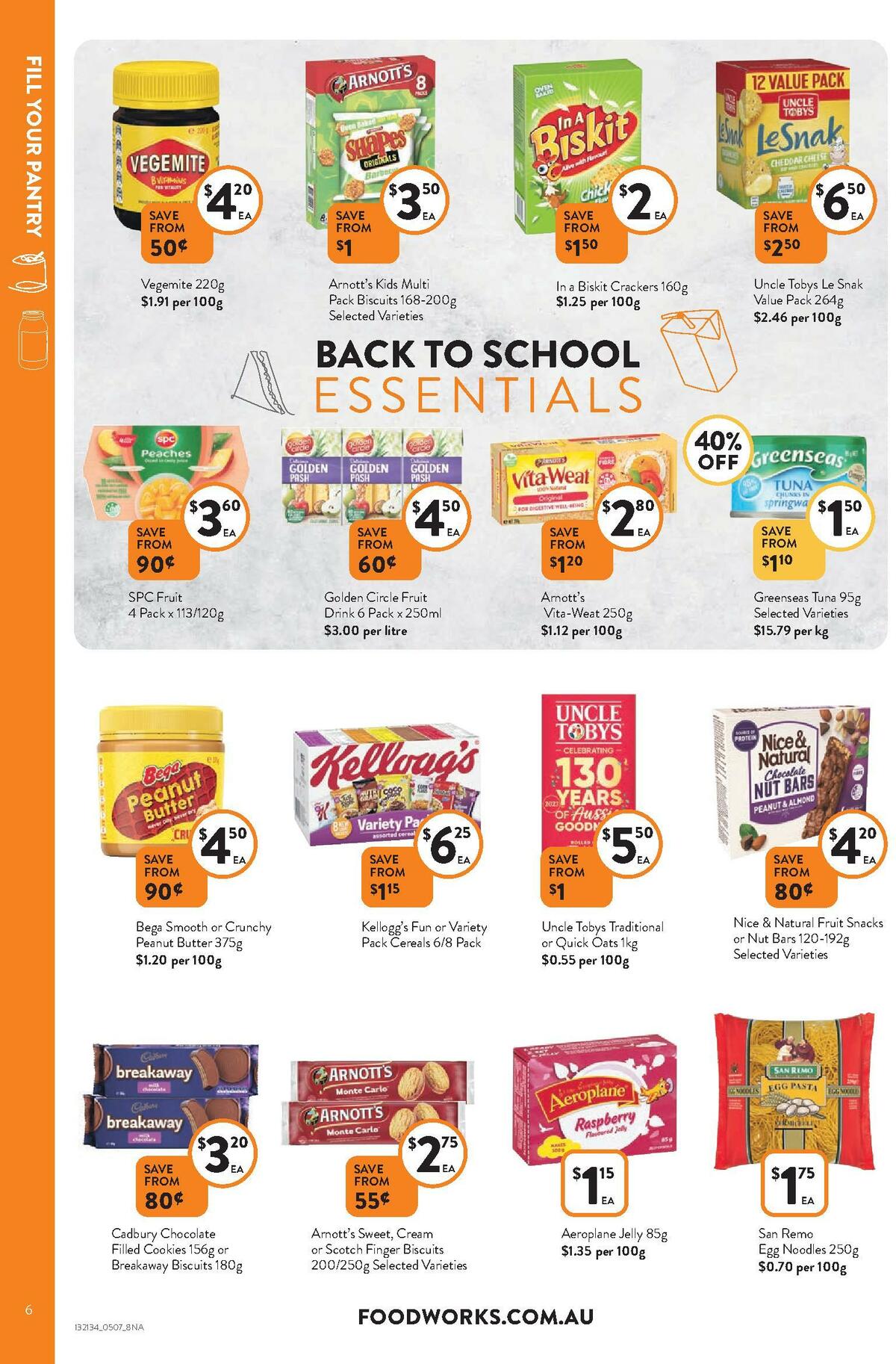 FoodWorks Catalogues from 5 July