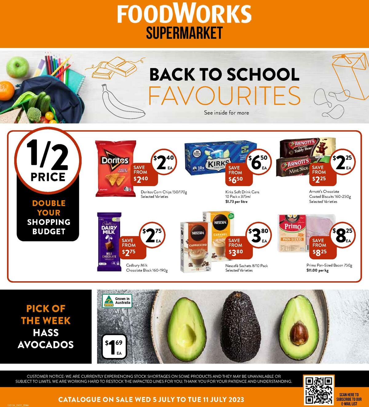 FoodWorks Supermarket Catalogues from 5 July