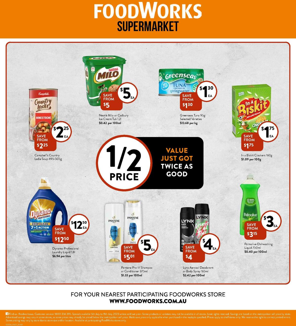 FoodWorks Supermarket Catalogues from 5 July