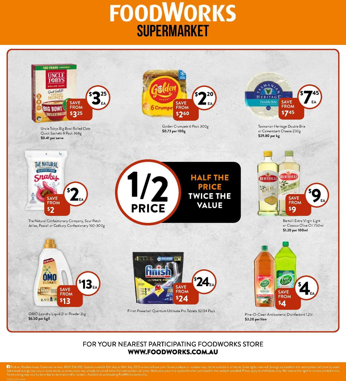 FoodWorks Supermarket Catalogues from 12 July