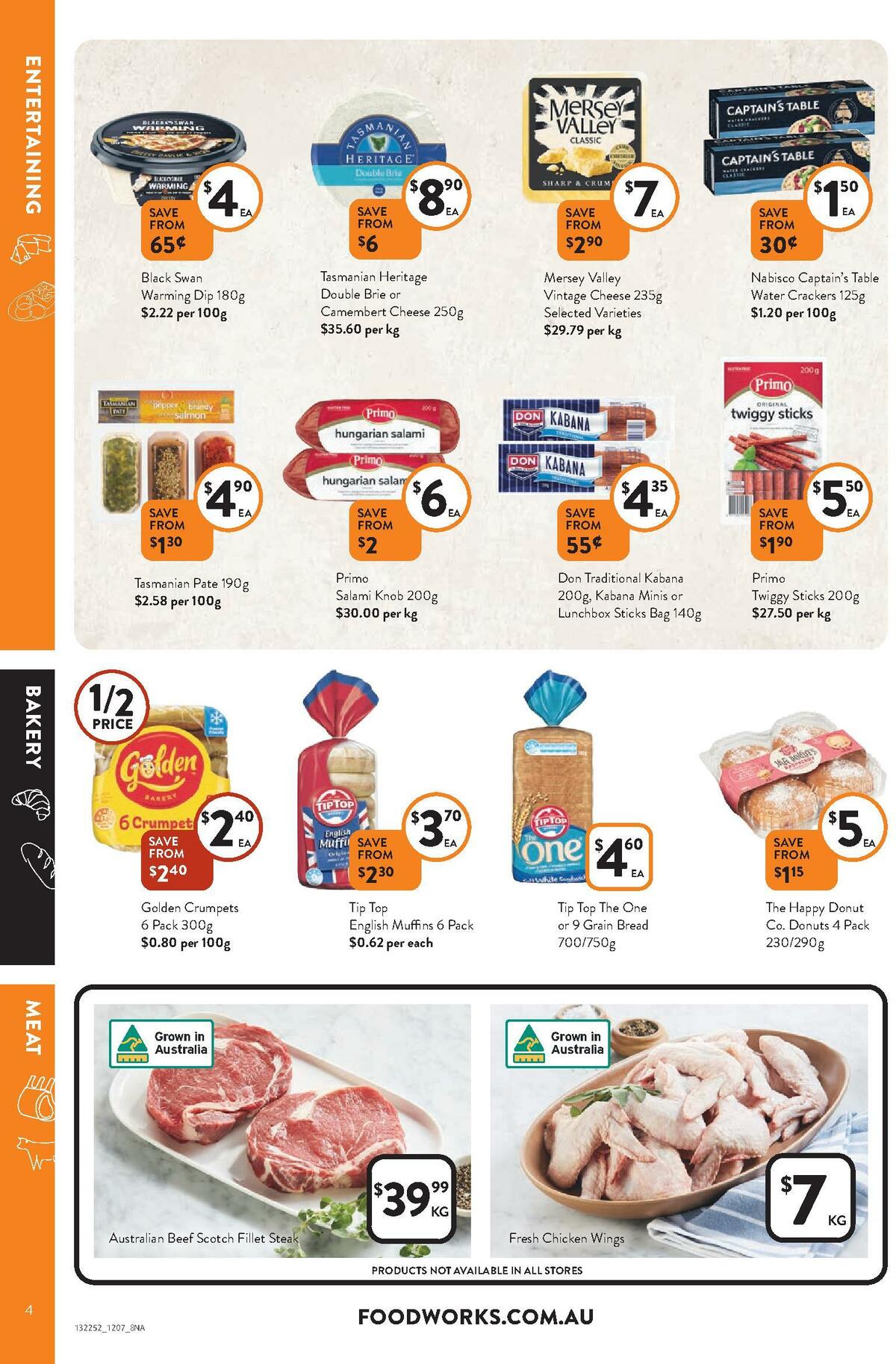 FoodWorks Catalogues from 12 July